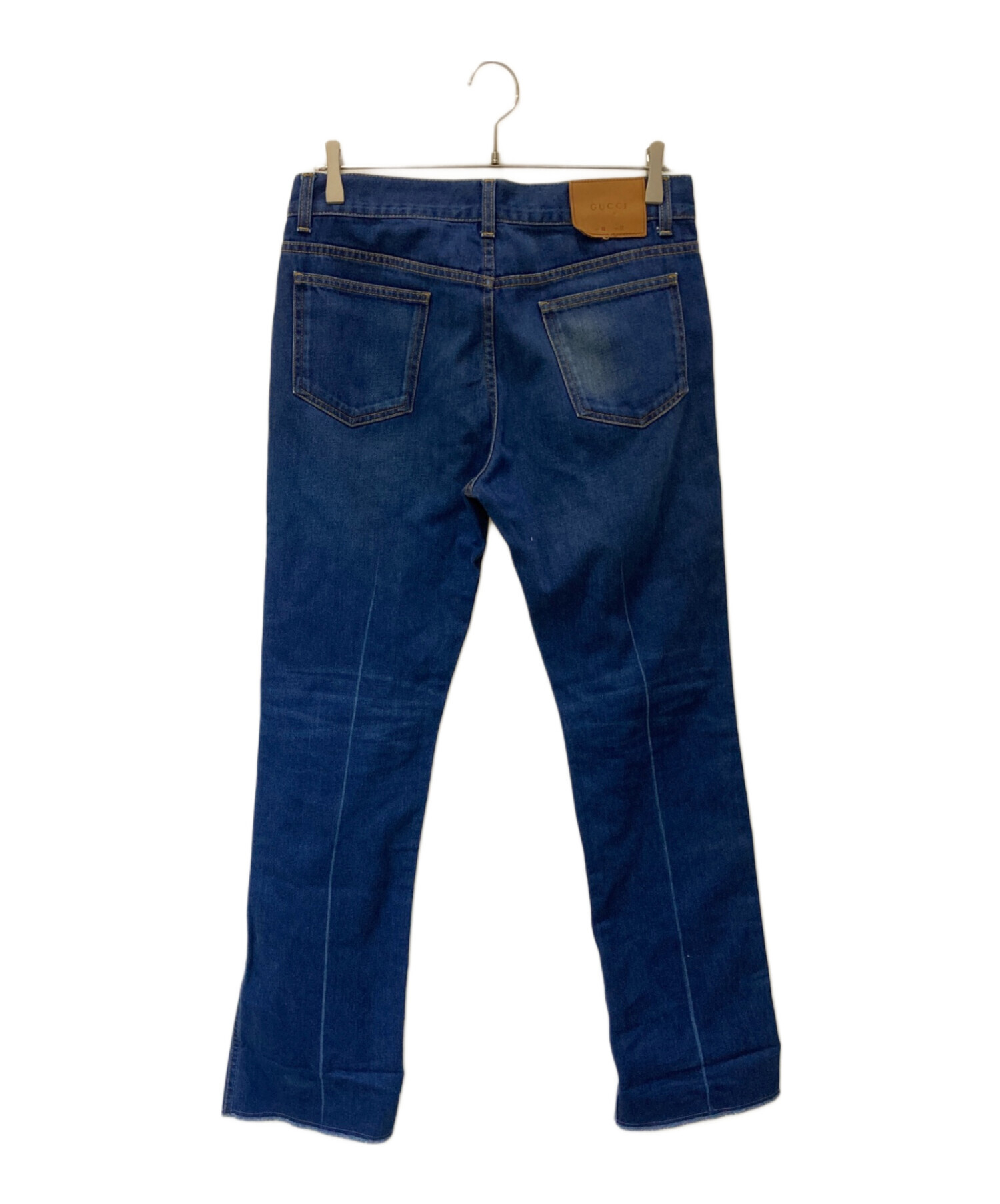 中古・古着通販】GUCCI (グッチ) デニムパンツ インディゴ サイズ:27