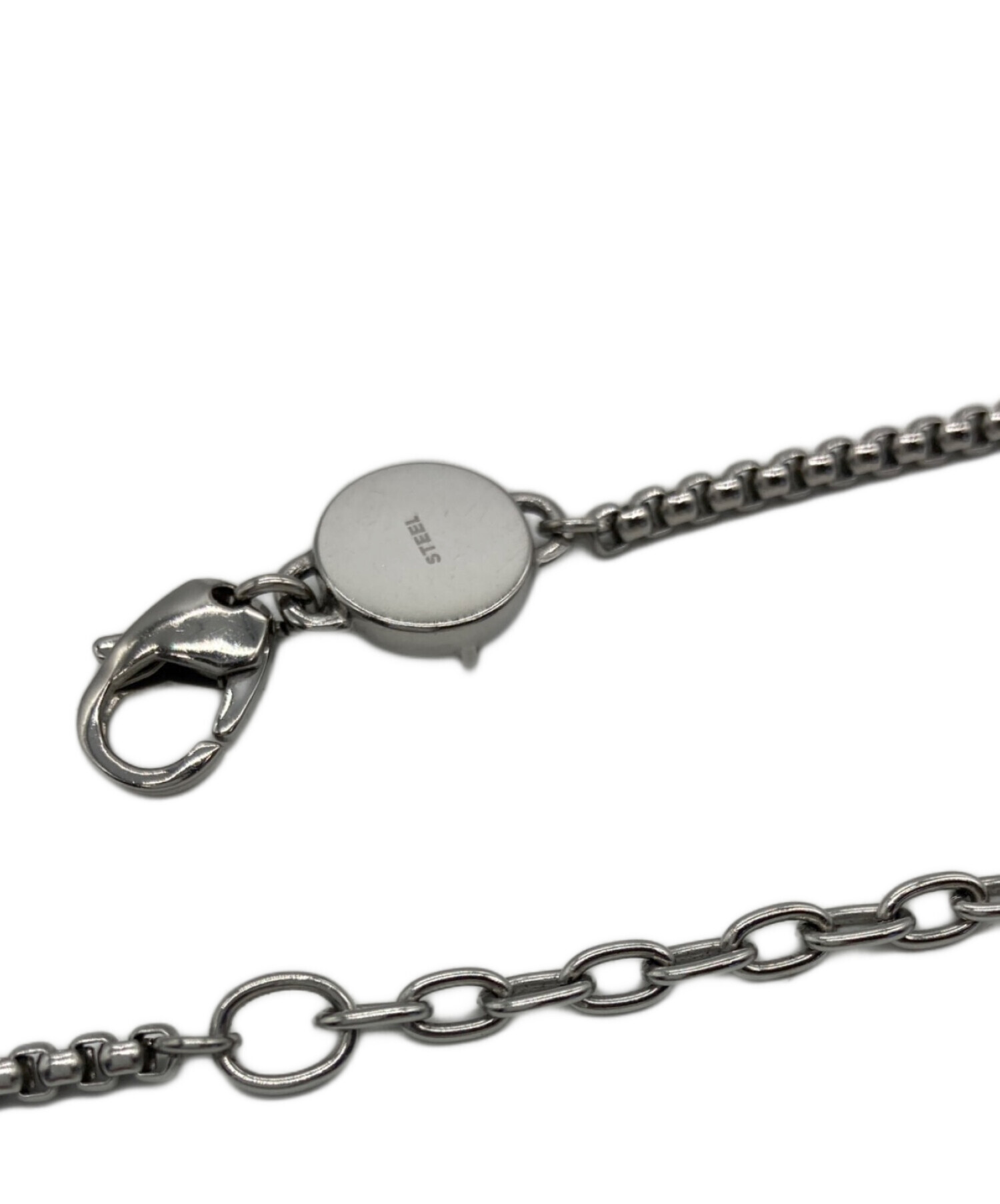 中古・古着通販】DIESEL (ディーゼル) ダブルリングネックレス