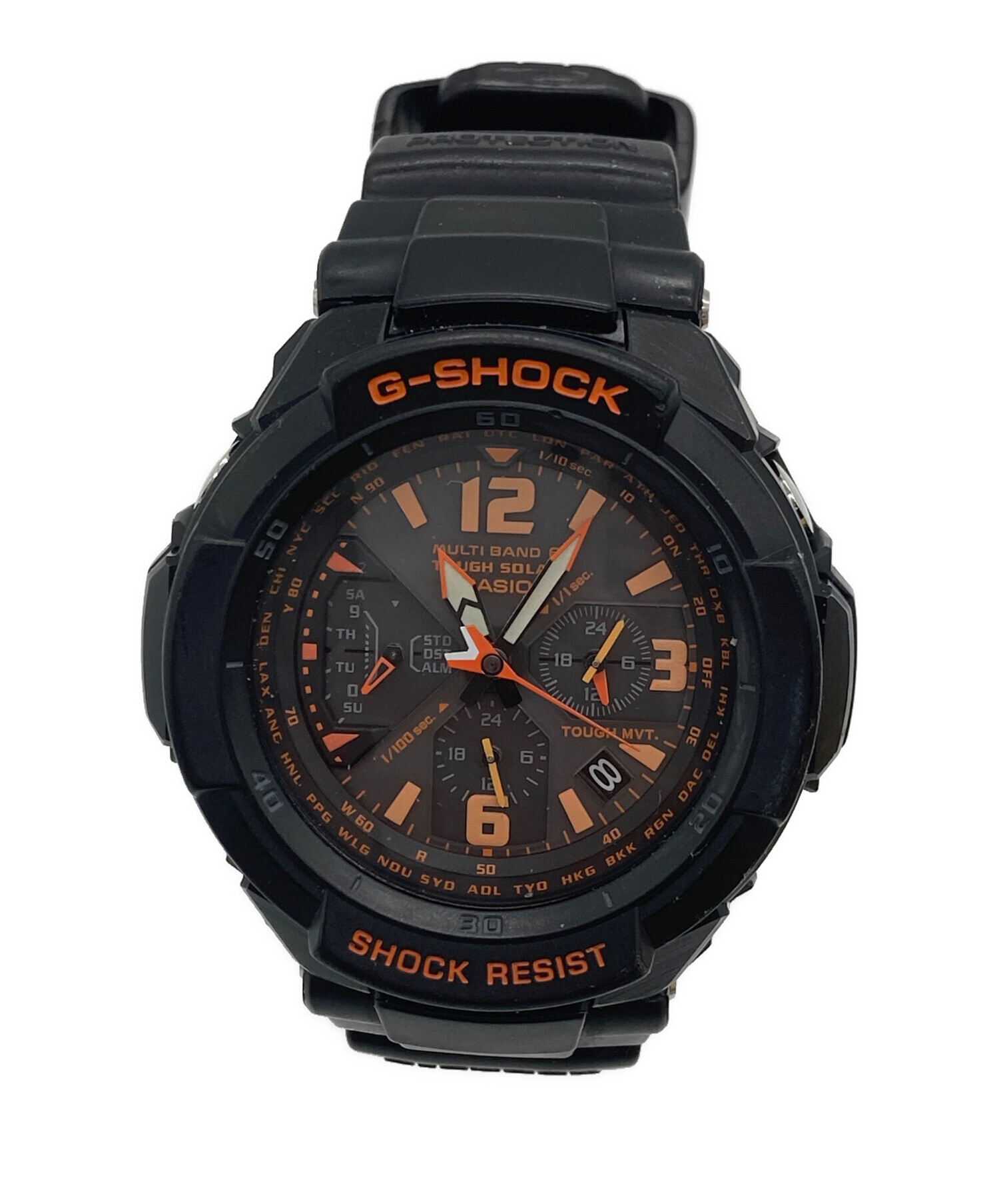 中古・古着通販】CASIO (カシオ) 腕時計 オレンジ｜ブランド・古着通販