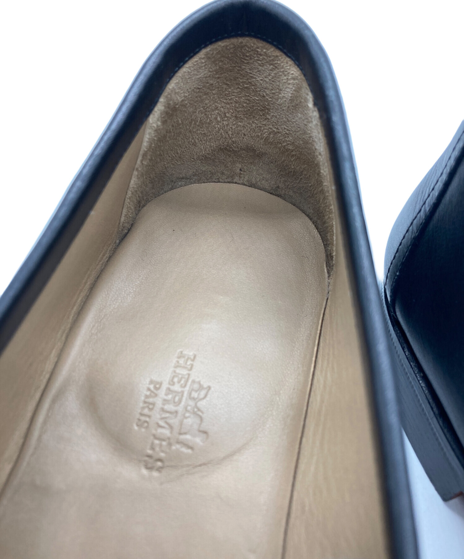 中古・古着通販】HERMES (エルメス) ビットローファー ブラック サイズ