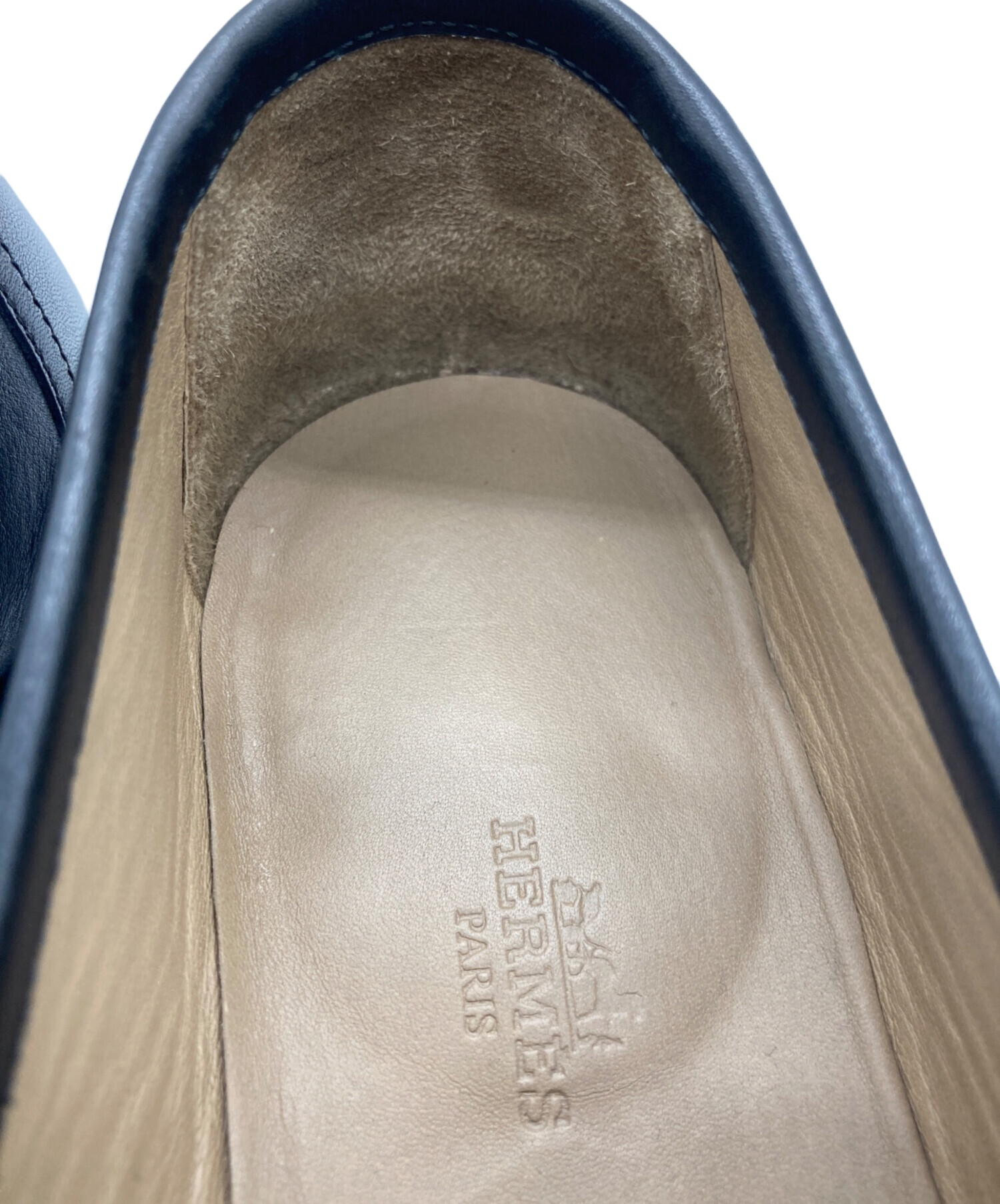 中古・古着通販】HERMES (エルメス) ビットローファー ブラック サイズ