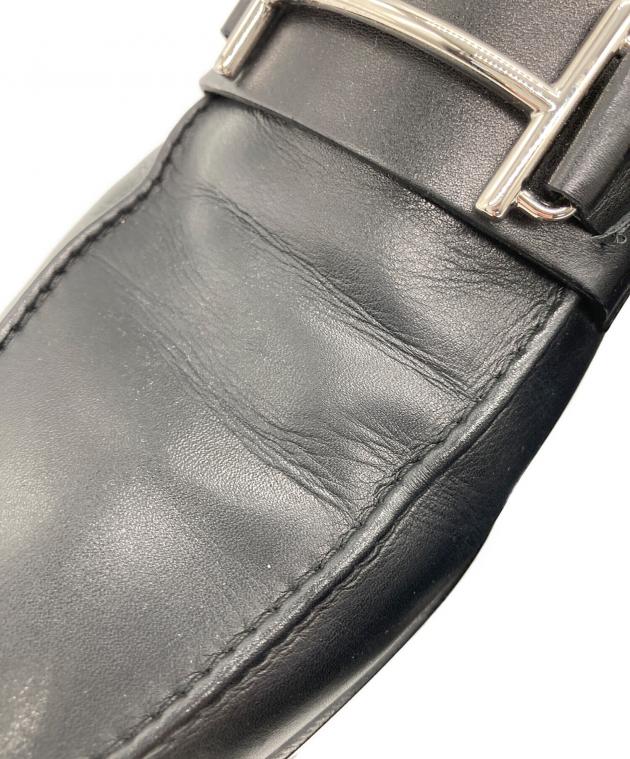 中古・古着通販】HERMES (エルメス) ビットローファー ブラック サイズ