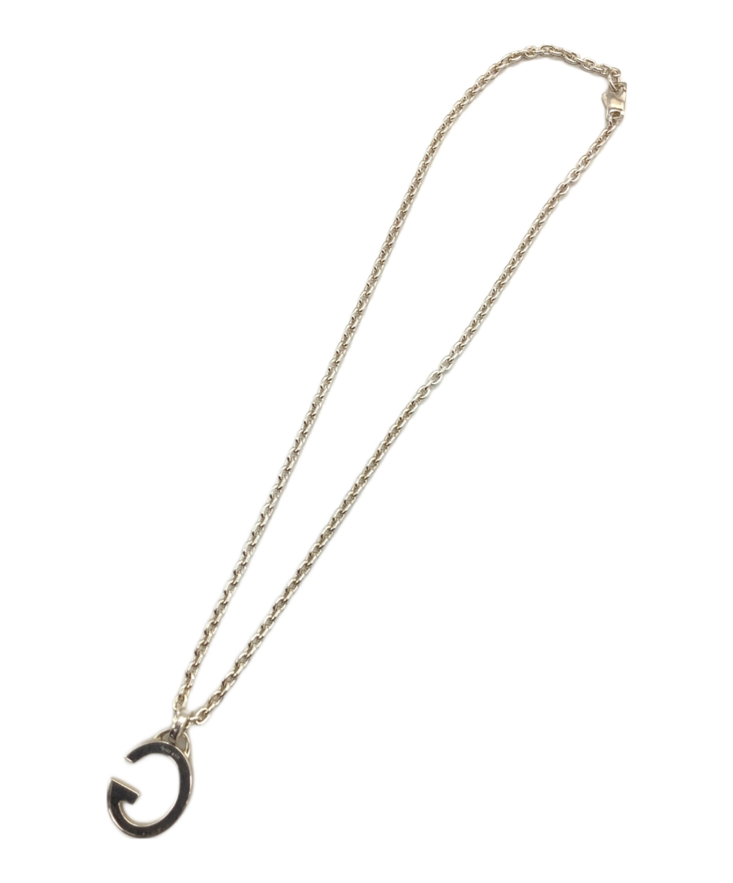 中古・古着通販】GUCCI (グッチ) シルバーネックレス｜ブランド・古着