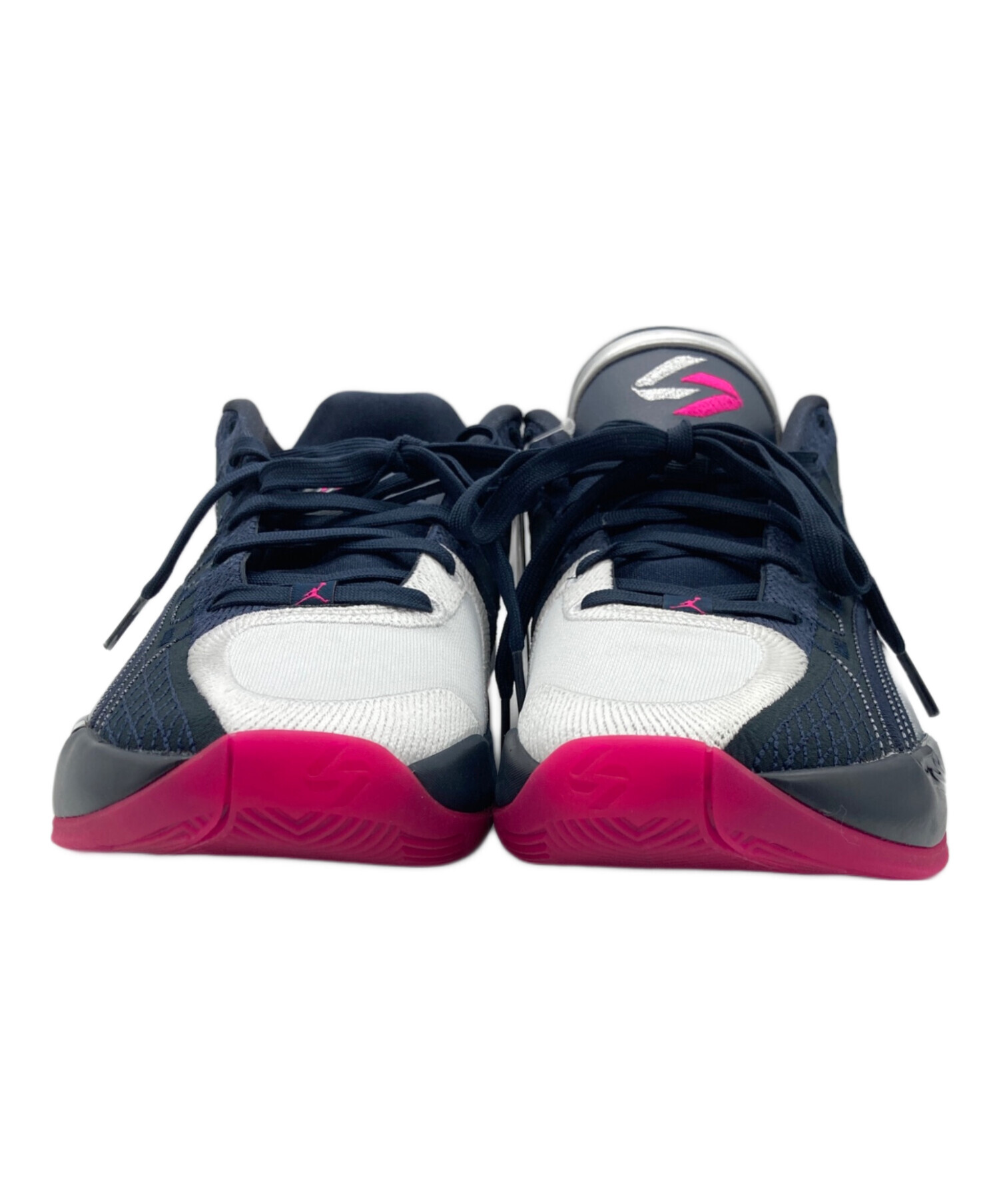 中古・古着通販】NIKE (ナイキ) バスケットシューズ ネイビー×ホワイト 