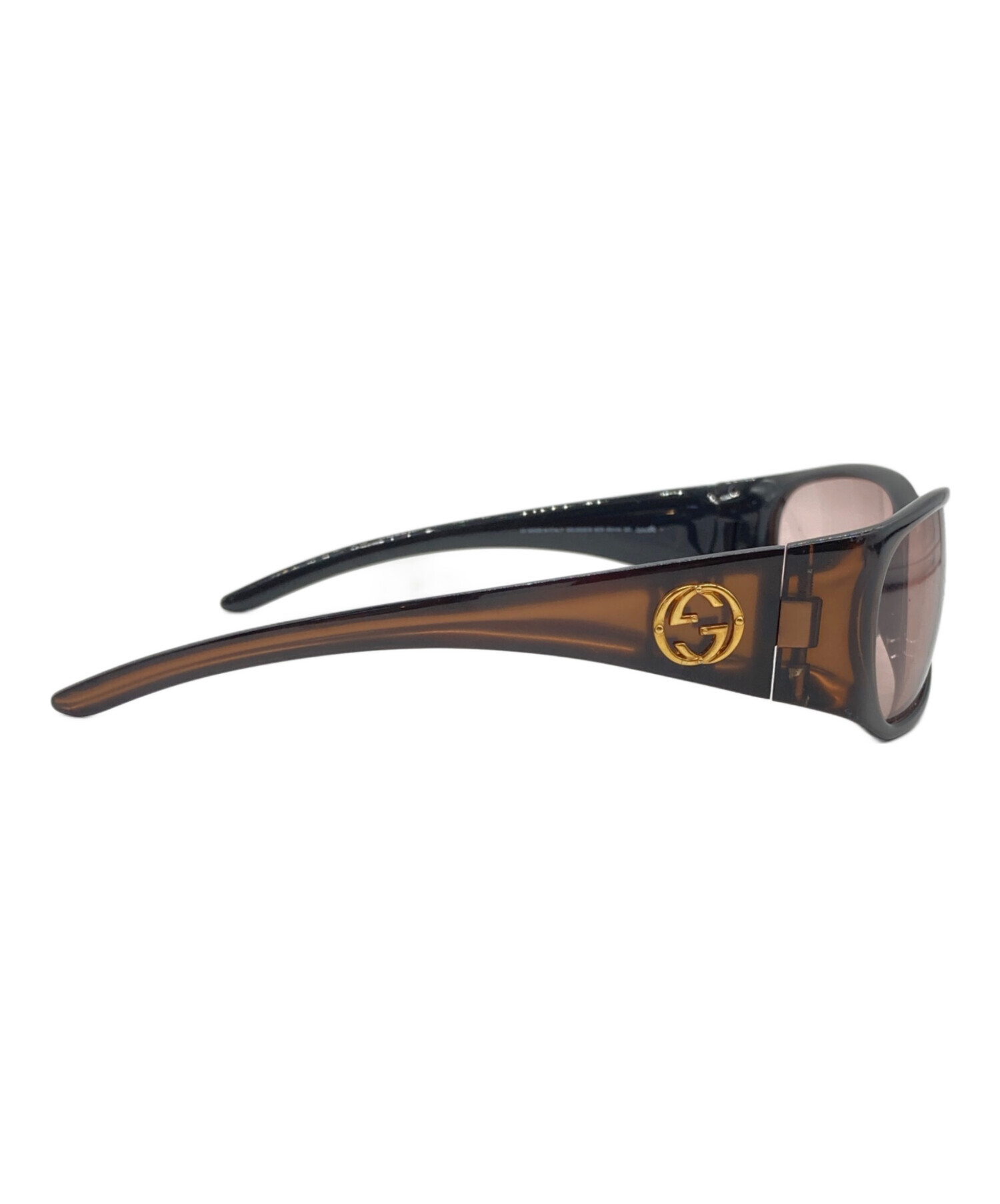 中古・古着通販】GUCCI (グッチ) サングラス ブラウン｜ブランド・古着