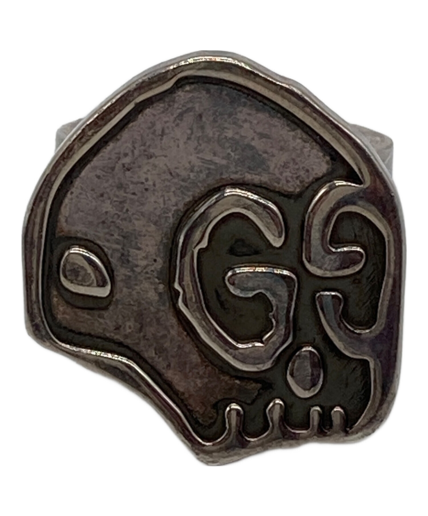 中古・古着通販】GUCCI (グッチ) シルバーリング シルバー サイズ:16号 