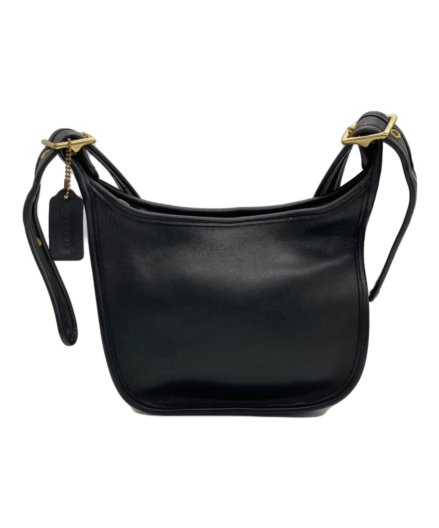 中古・古着通販】COACH (コーチ) ショルダーバッグ ブラック｜ブランド 