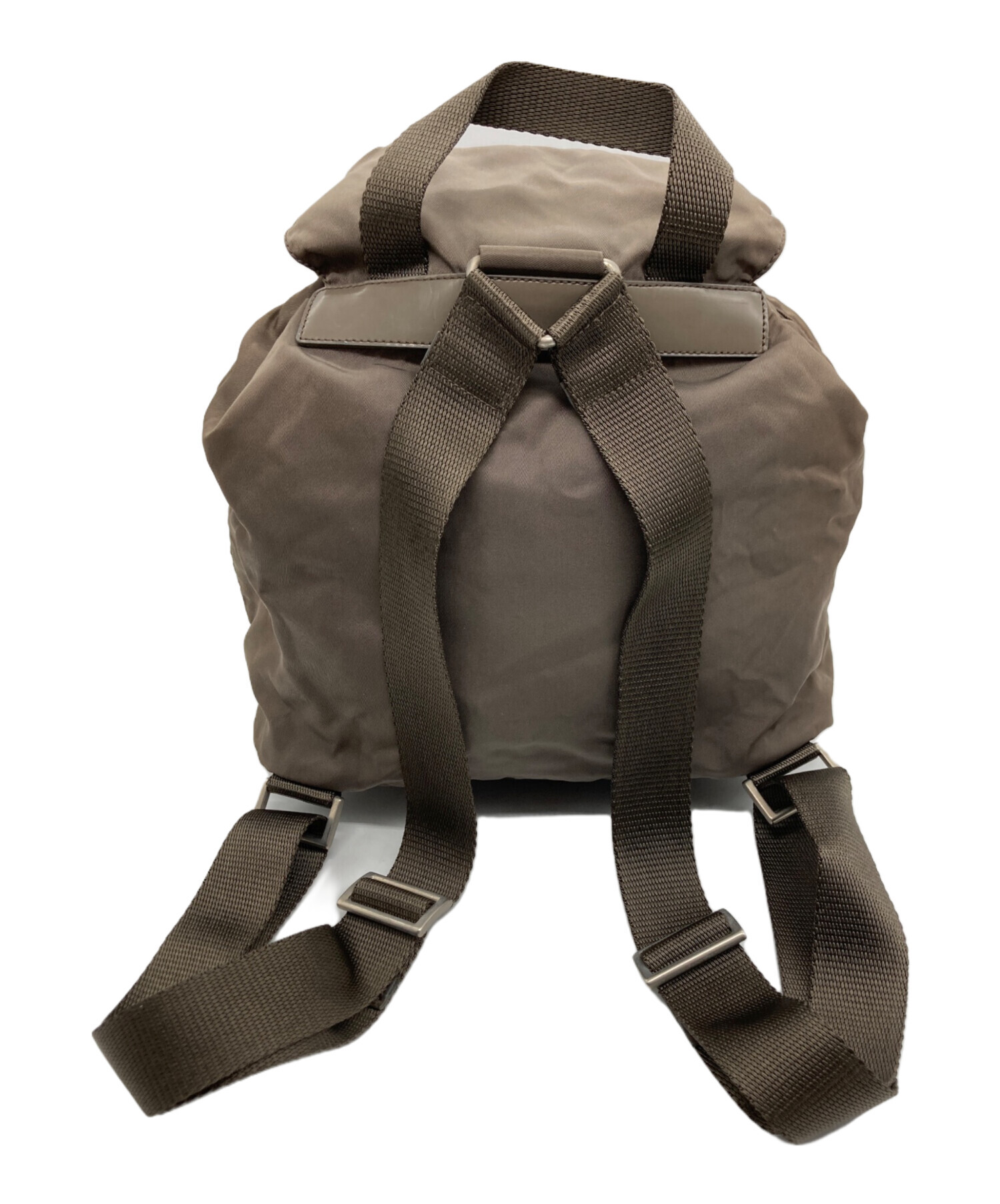 中古・古着通販】PRADA (プラダ) ナイロンリュック グレー｜ブランド