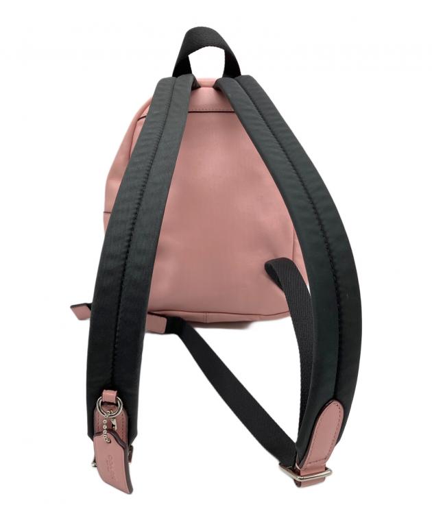 中古・古着通販】COACH (コーチ) リュック ブラウン×ピンク｜ブランド