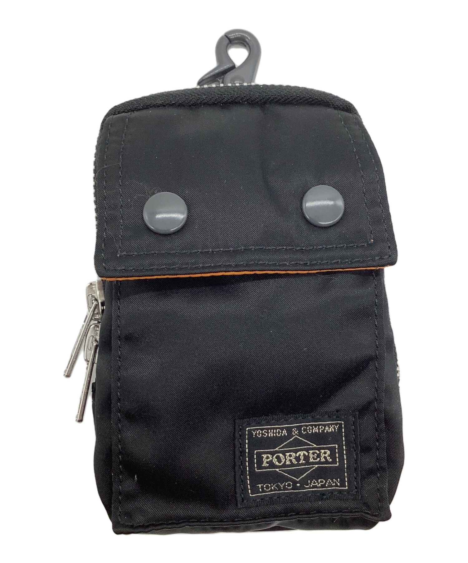 中古・古着通販】PORTER (ポーター) タンカー モバイルポーチ ブラック
