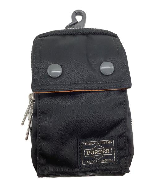 中古・古着通販】PORTER (ポーター) タンカー モバイルポーチ ブラック