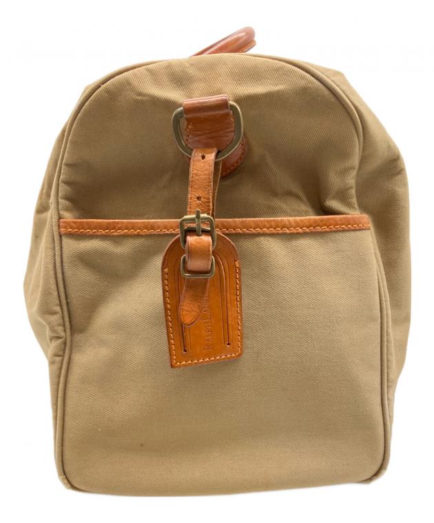 Polo Ralph Lauren ボストンバッグ ベージュ 中古・古着通販】POLO RALPH LAUREN (ポロ・ラルフローレン) ボストン
