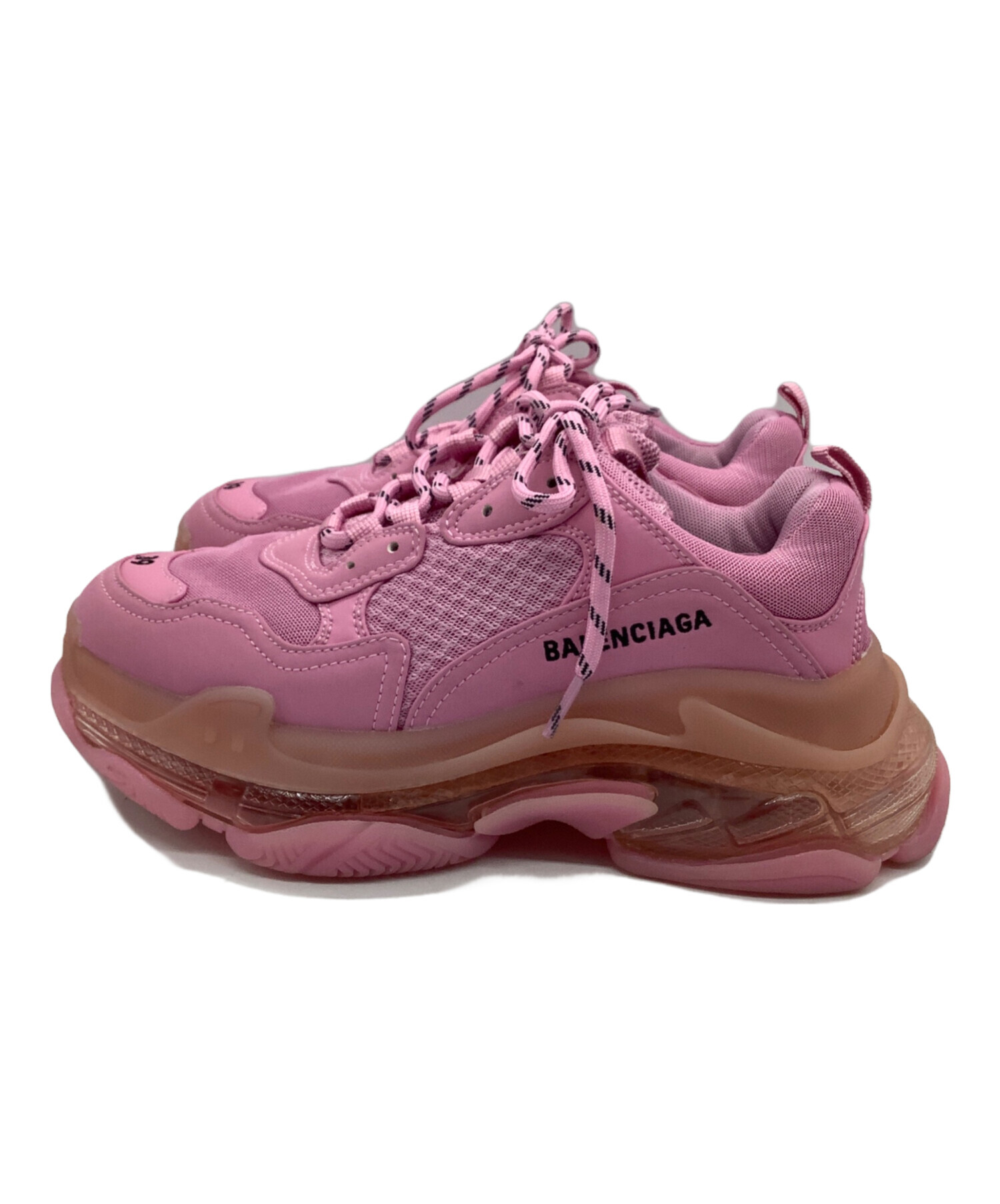 中古・古着通販】BALENCIAGA (バレンシアガ) スニーカー ピンク サイズ 