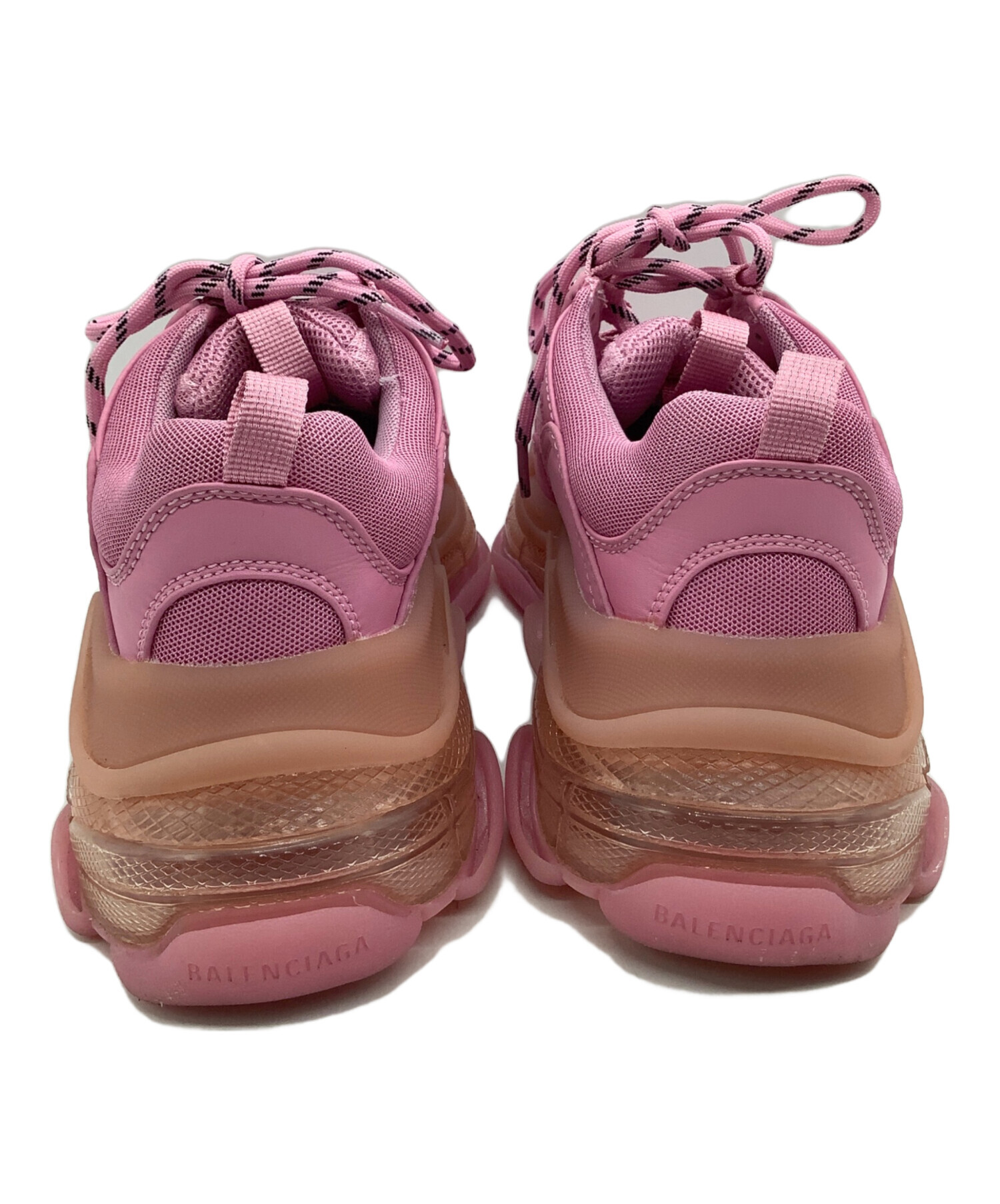 中古・古着通販】BALENCIAGA (バレンシアガ) スニーカー ピンク サイズ