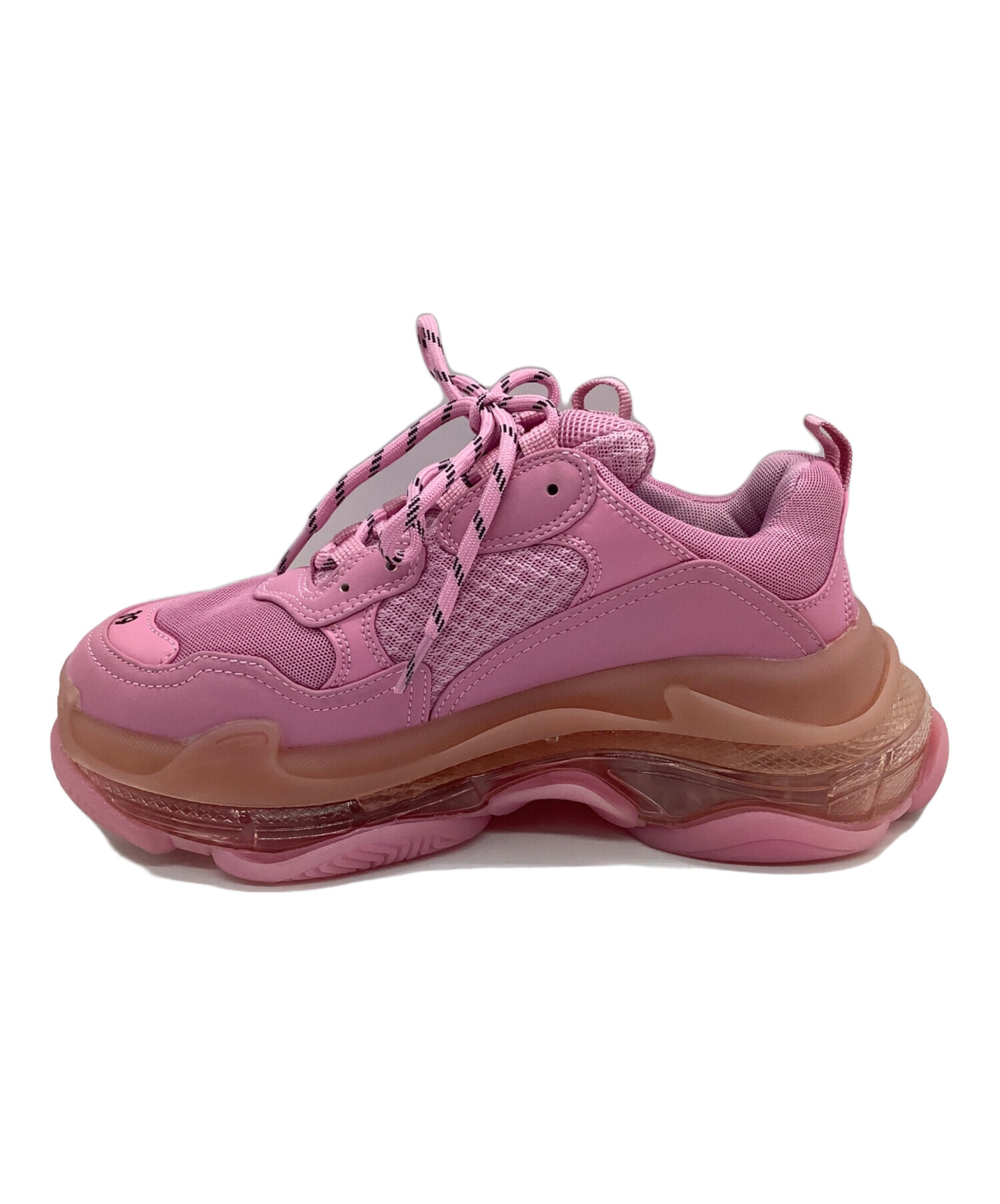 中古・古着通販】BALENCIAGA (バレンシアガ) スニーカー ピンク サイズ
