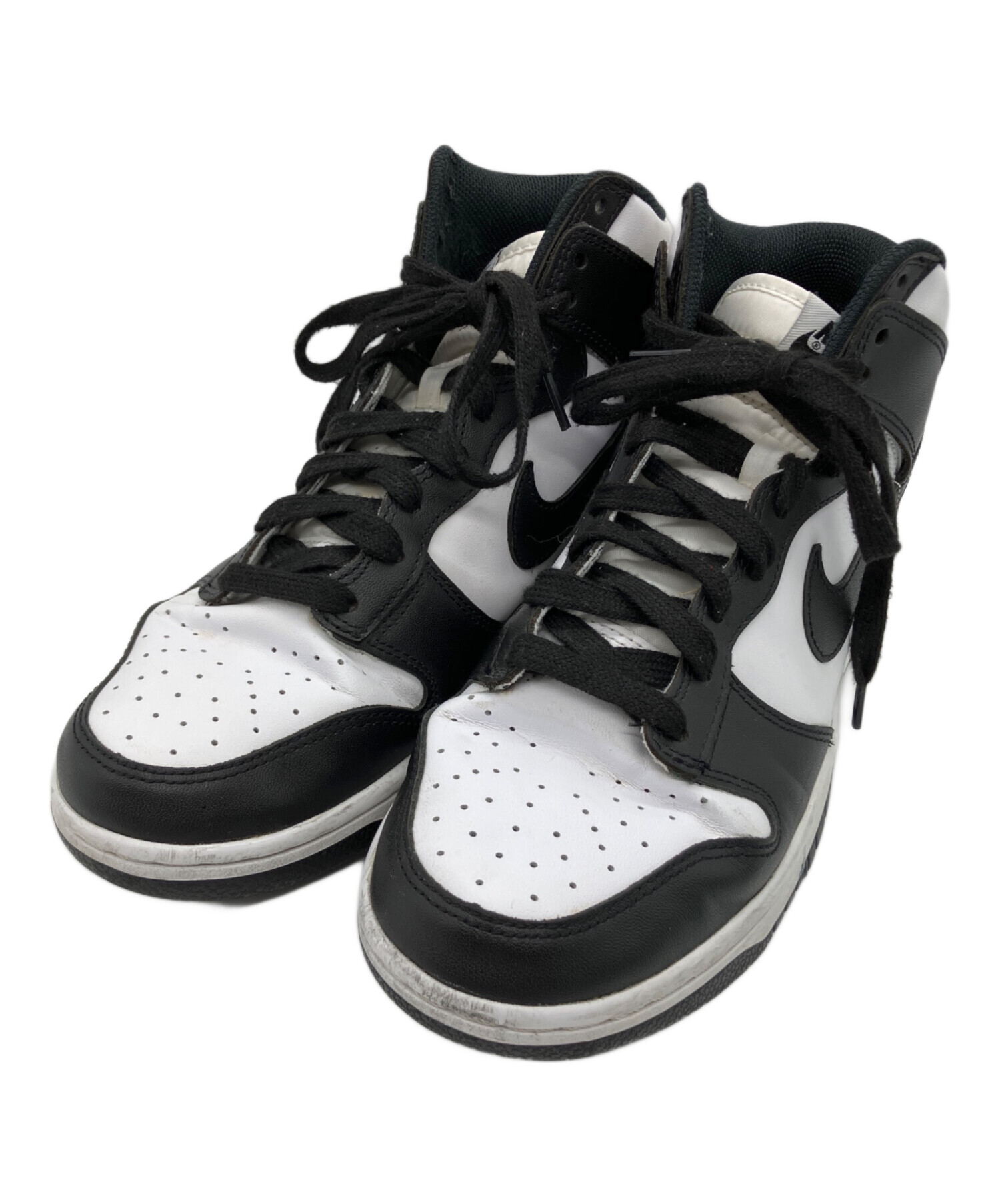 中古・古着通販】NIKE (ナイキ) DUNK HI RETRO ホワイト×ブラック 