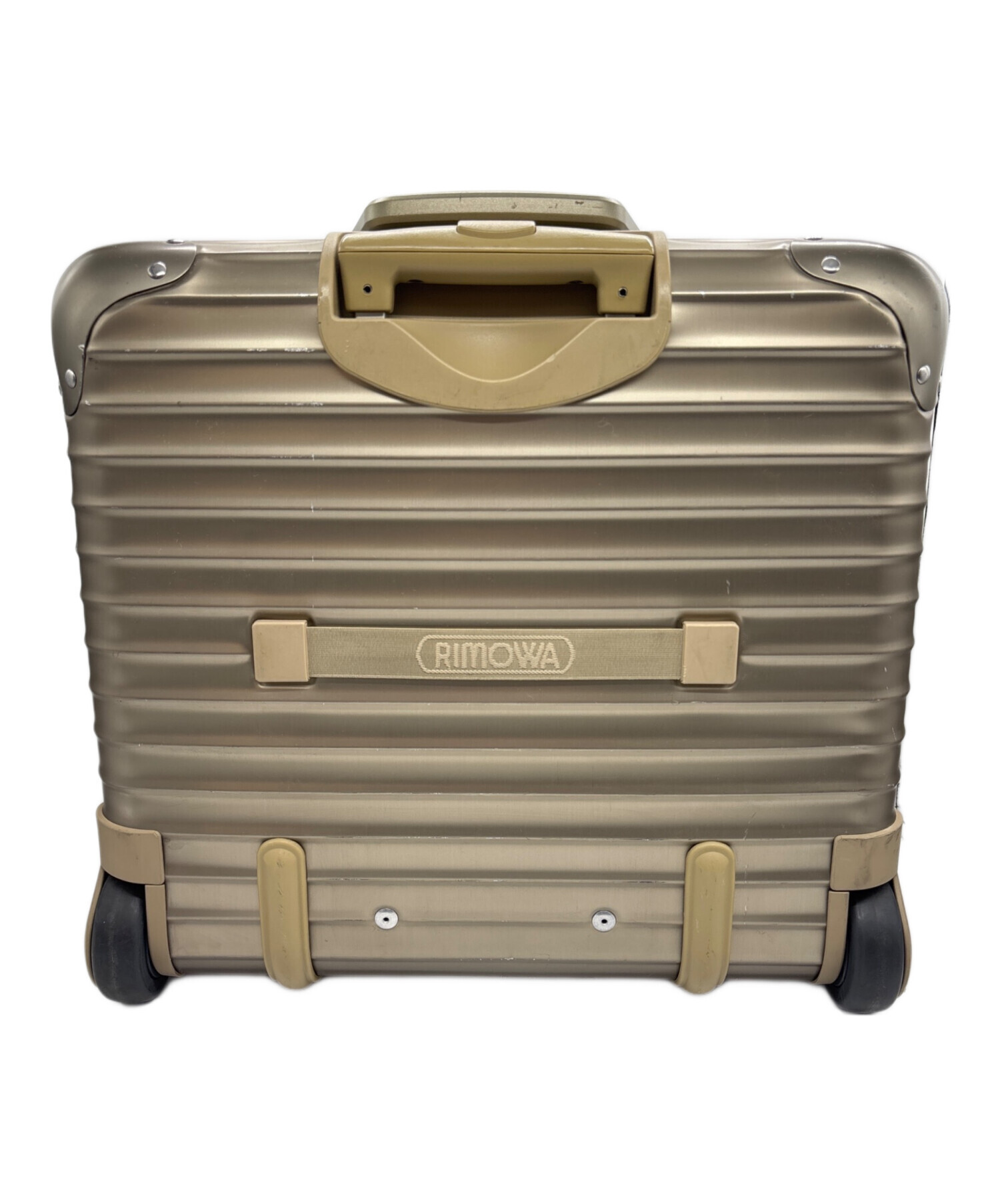 リモワ トラベルバック トパーズ 63L 2輪 RIMOWA - リモワ トパーズ 63L M 2輪 TSAロック アルミニウム シルバー