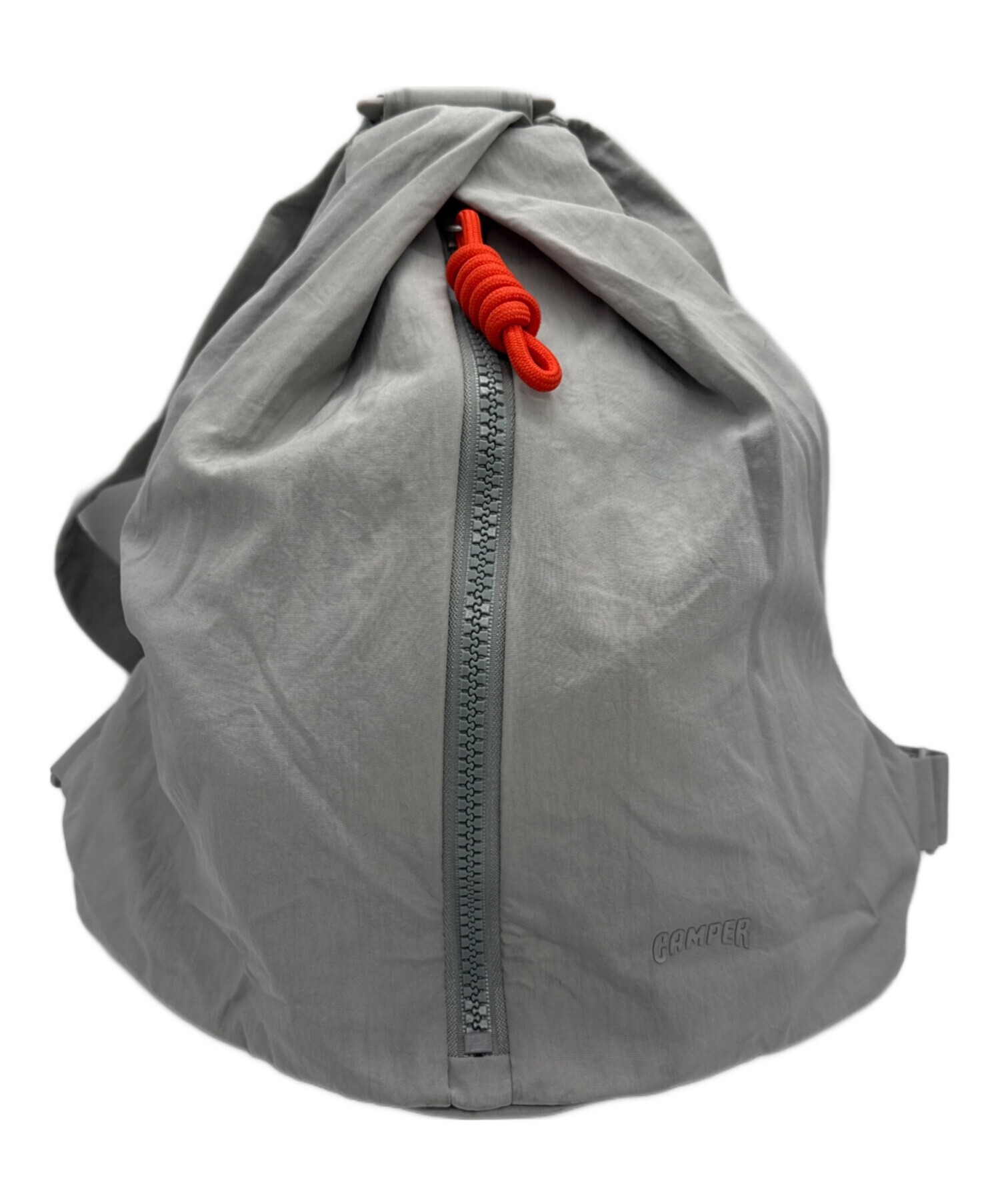 K◆ 中古 CAMPER カンペール Nude リュック ブラッドレッド 中古・古着通販】CAMPER (カンペール) リュック グレー｜ブランド