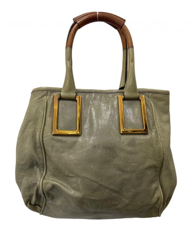 中古・古着通販】Chloe (クロエ) エテル トートバッグ カーキ