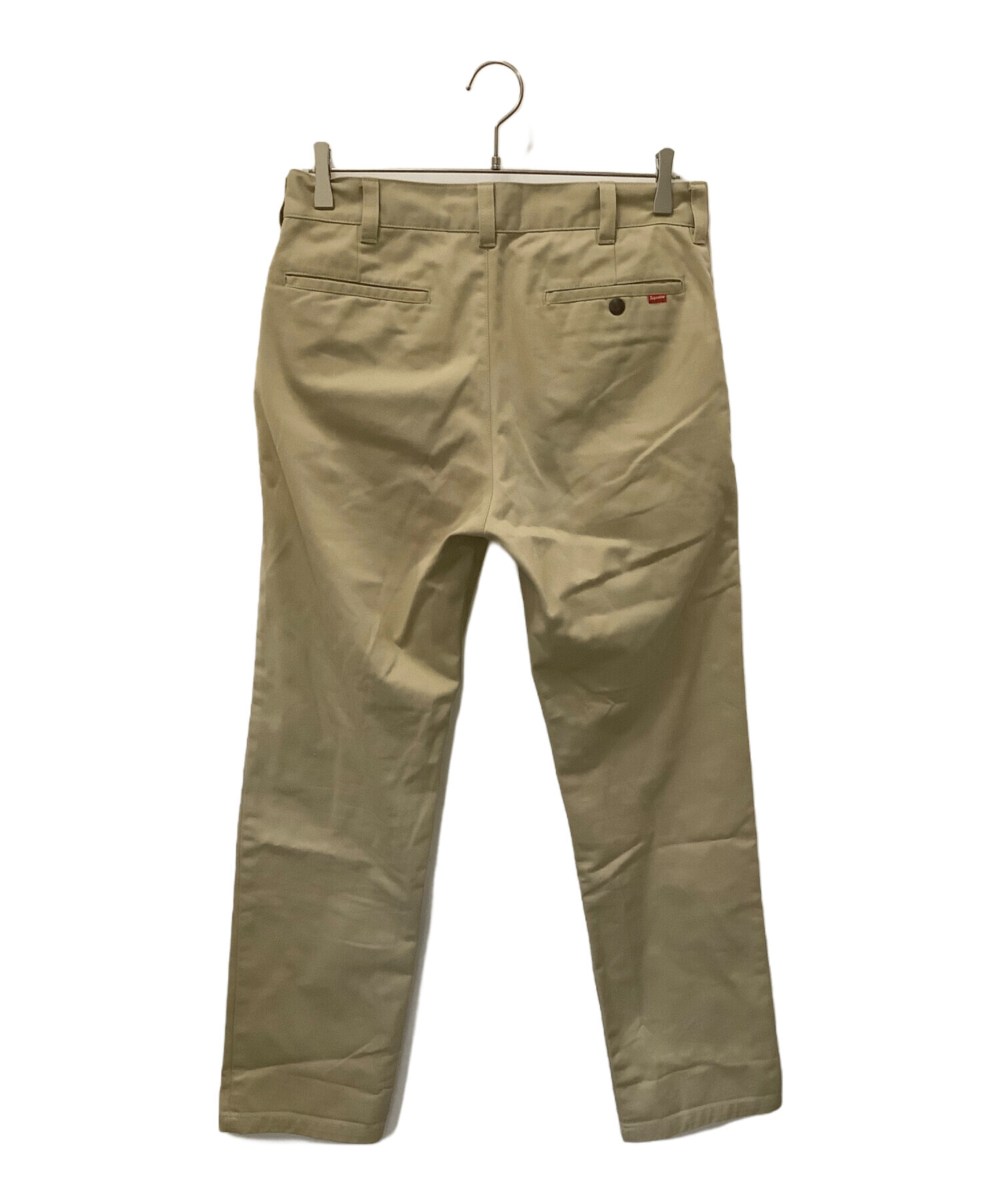 中古・古着通販】SUPREME (シュプリーム) チノパン ベージュ サイズ:30