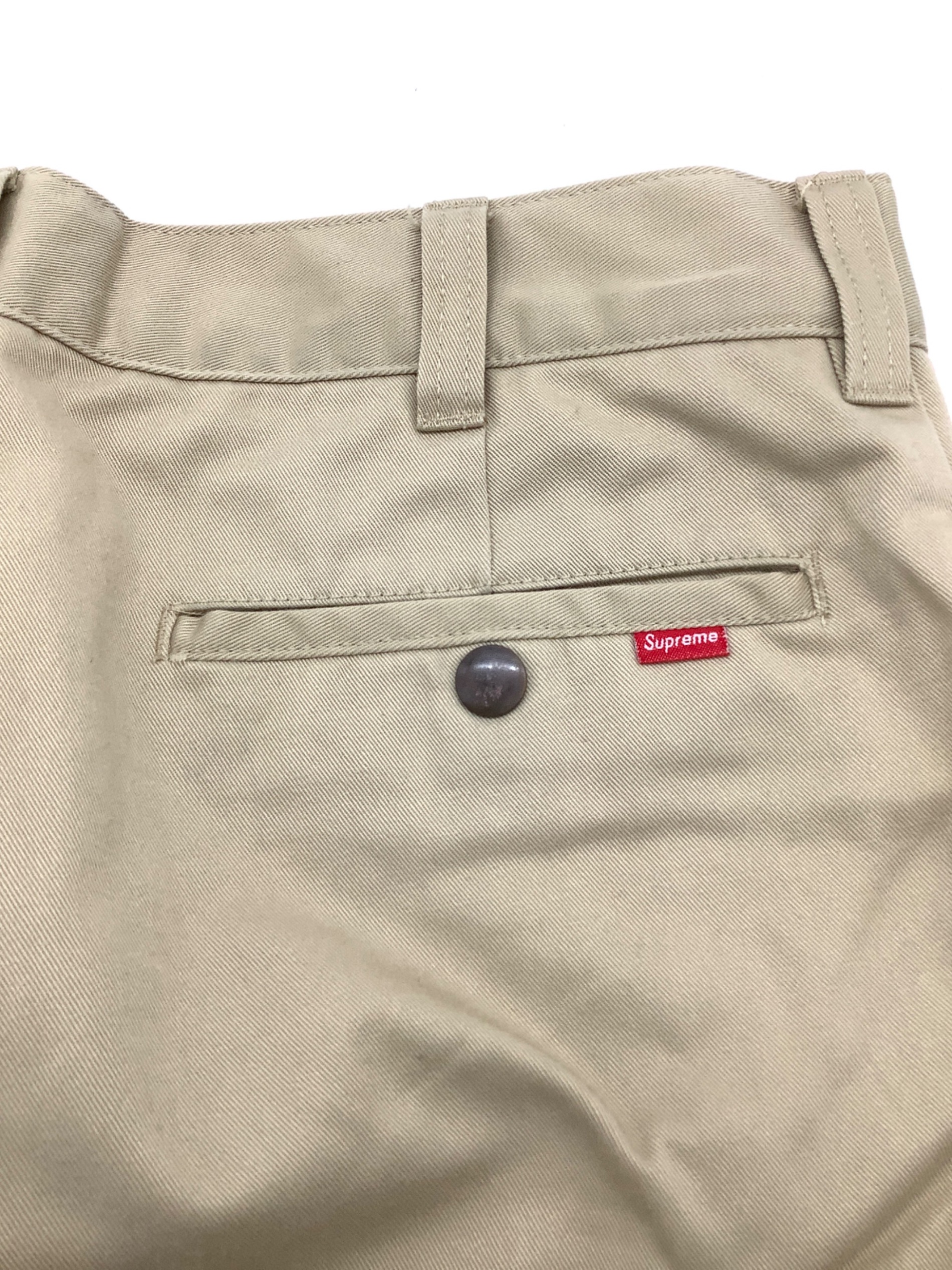 中古・古着通販】SUPREME (シュプリーム) チノパン ベージュ サイズ:30