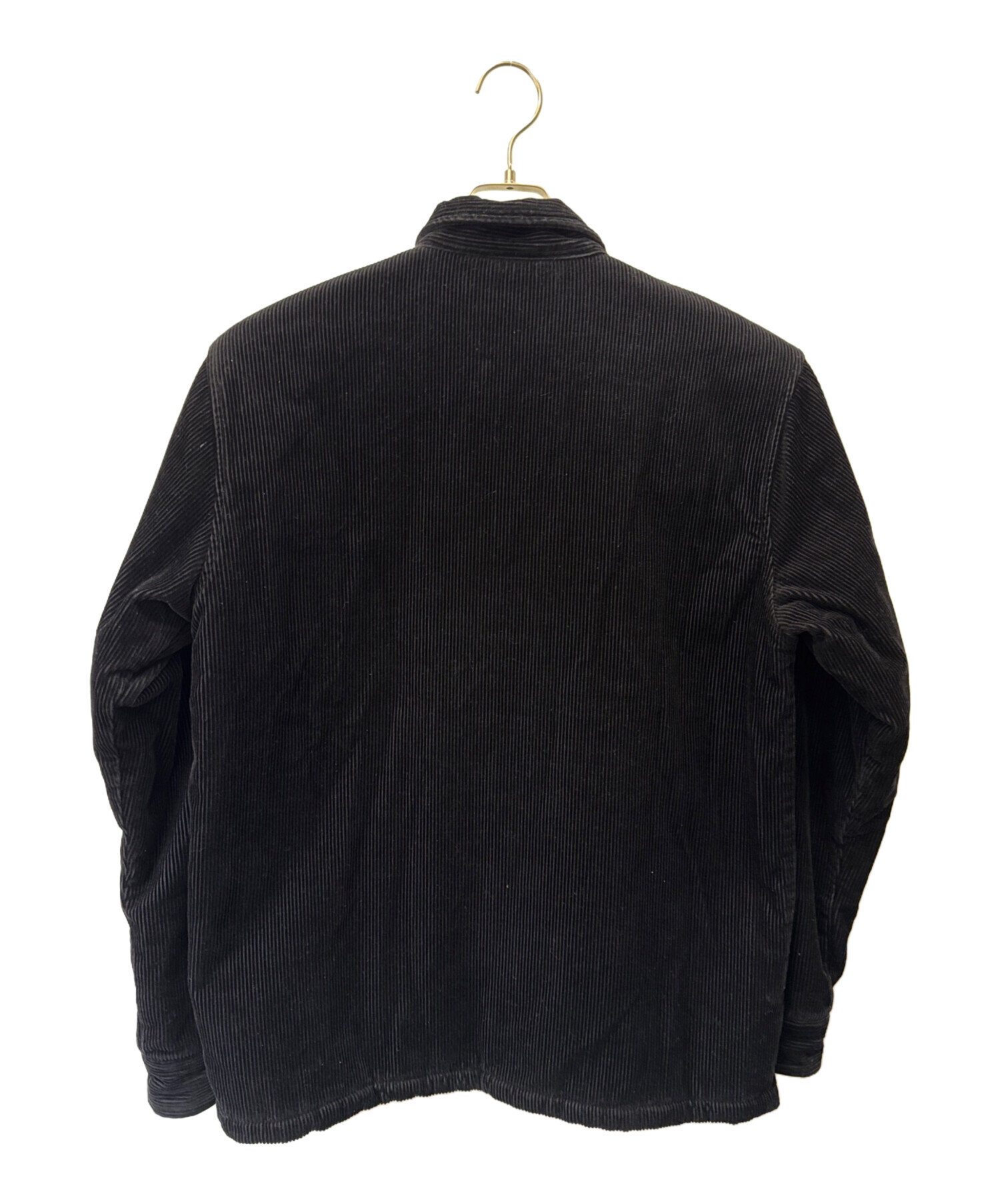 石*ろ様 Carhartt コーデュロイジャケット ブラック 中古・古着通販】CarHartt (カーハート) コーデュロイジャケット