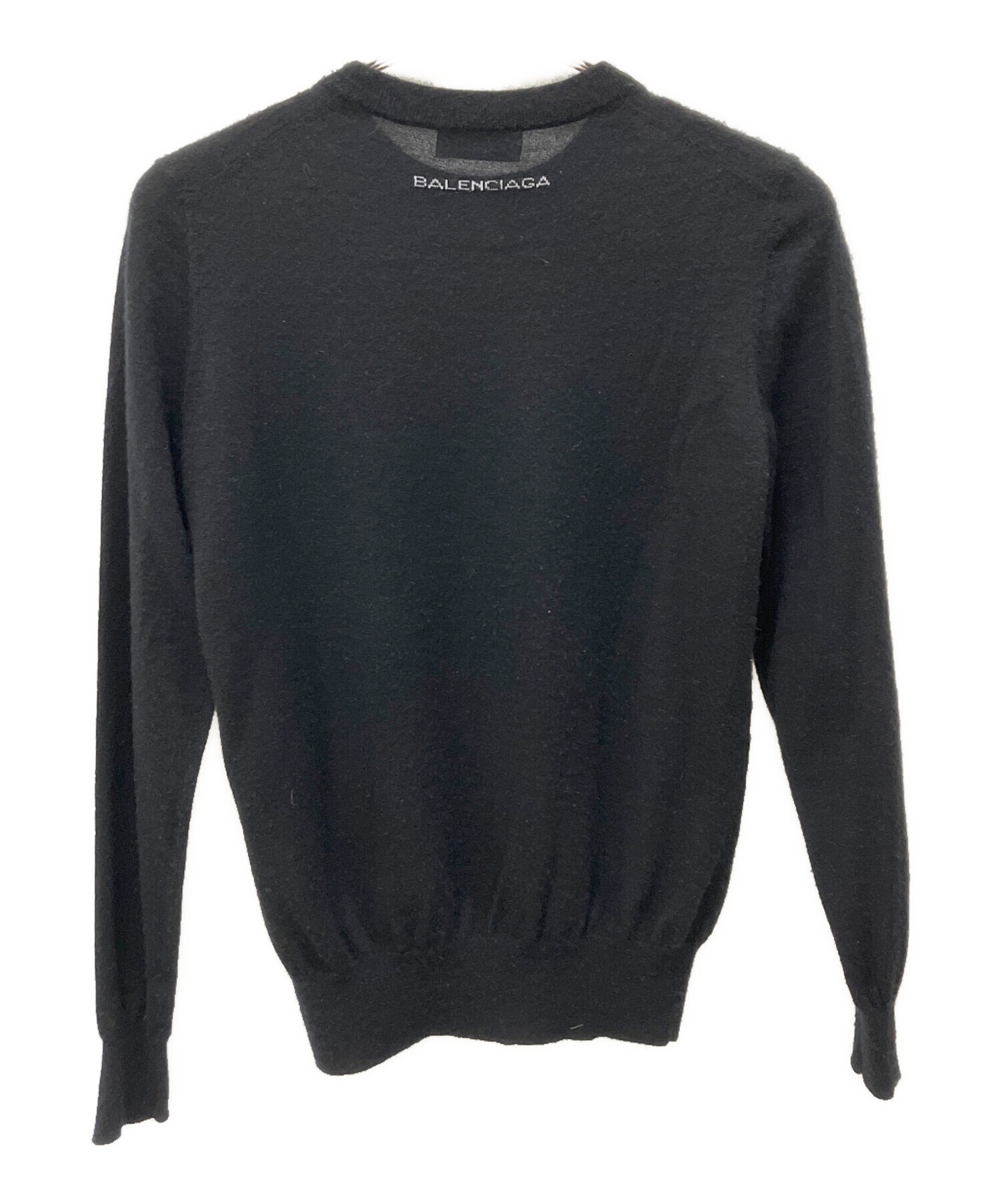 BALENCIAGA（バレンシアガ） 90s ウール100% オールド 長袖 セーター M