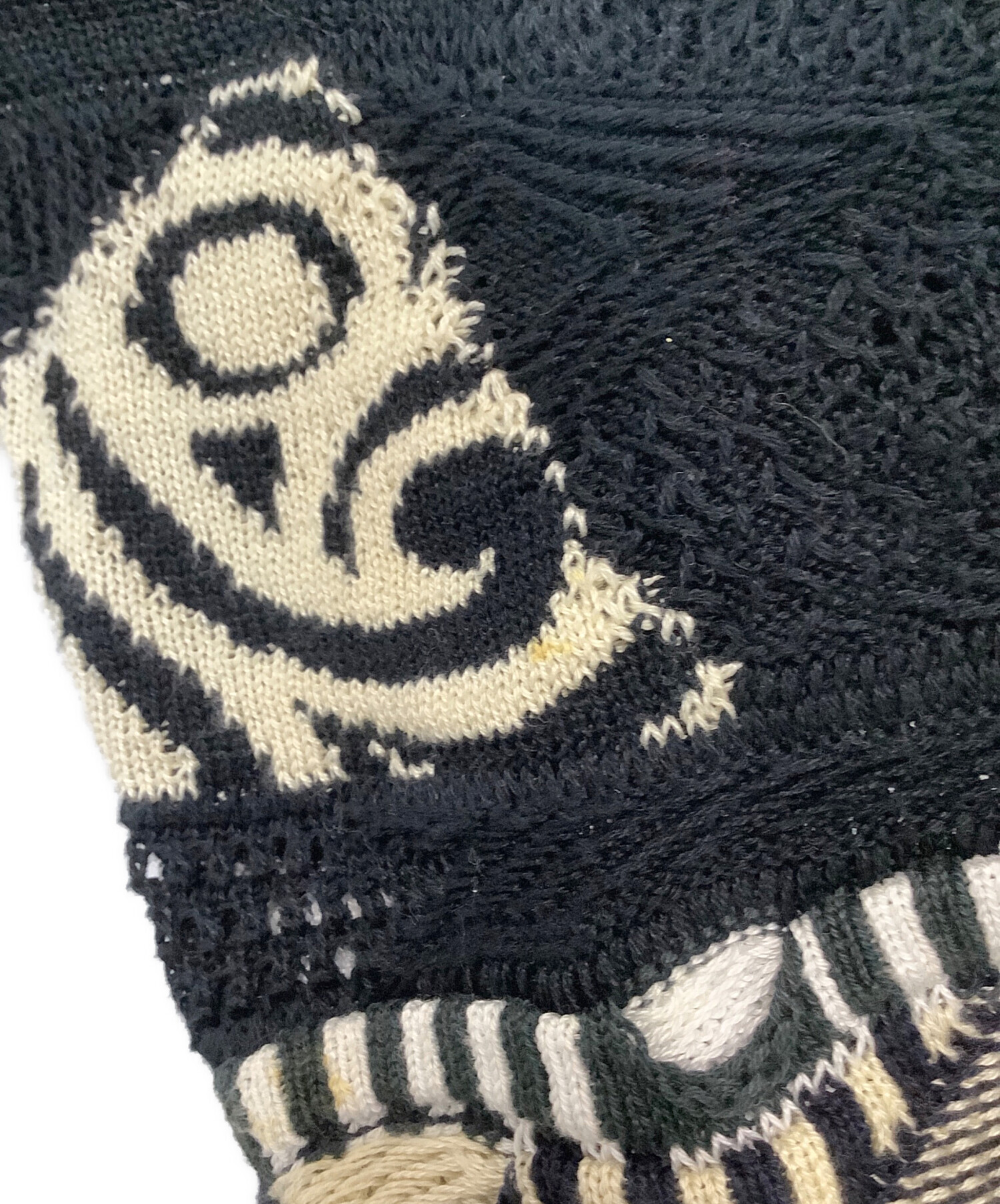 中古・古着通販】Coogi (クージー) 薄手ニット ネイビー サイズ:S 