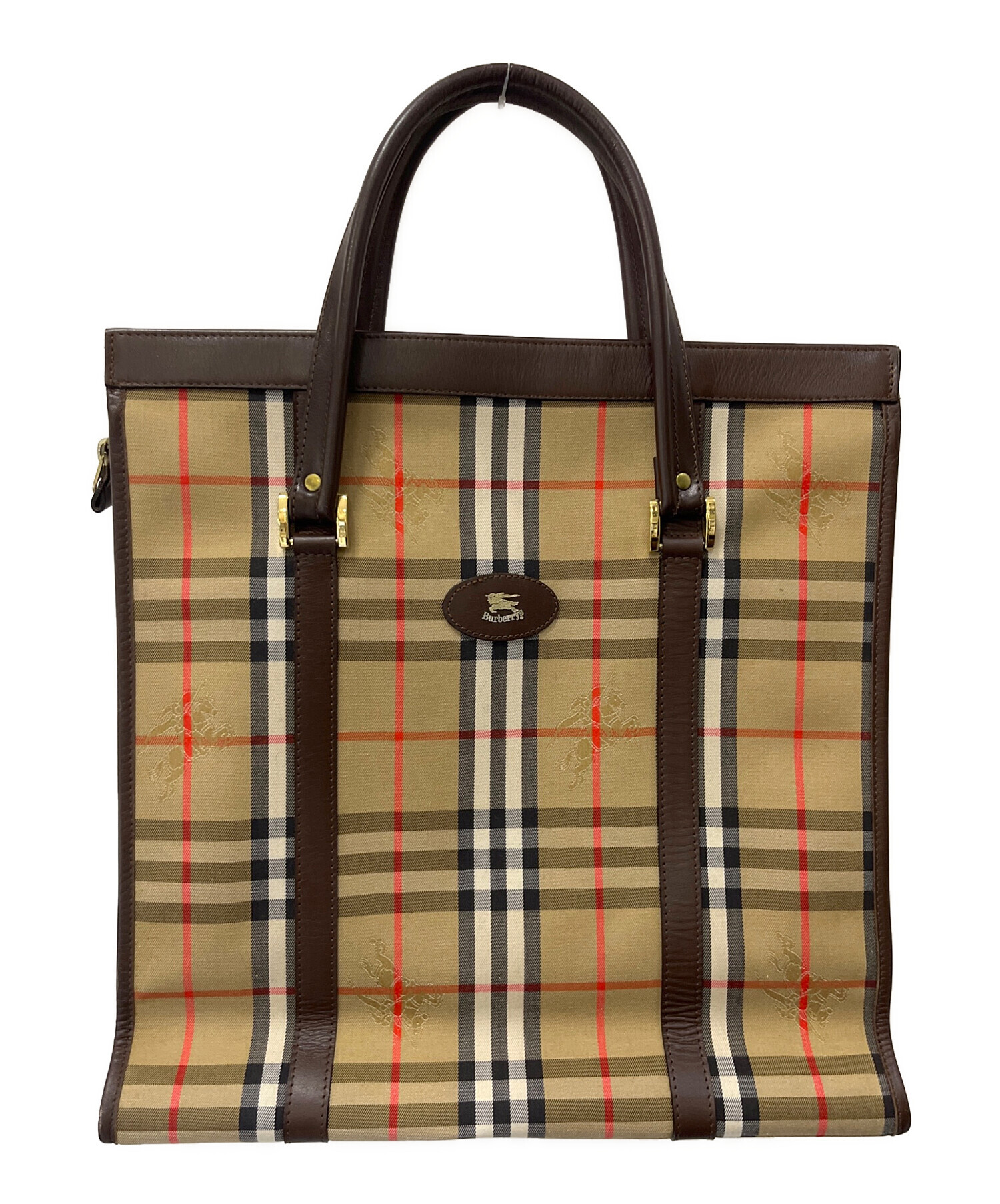 中古・古着通販】Burberry's (バーバリー) ノバチェック トートバッグ
