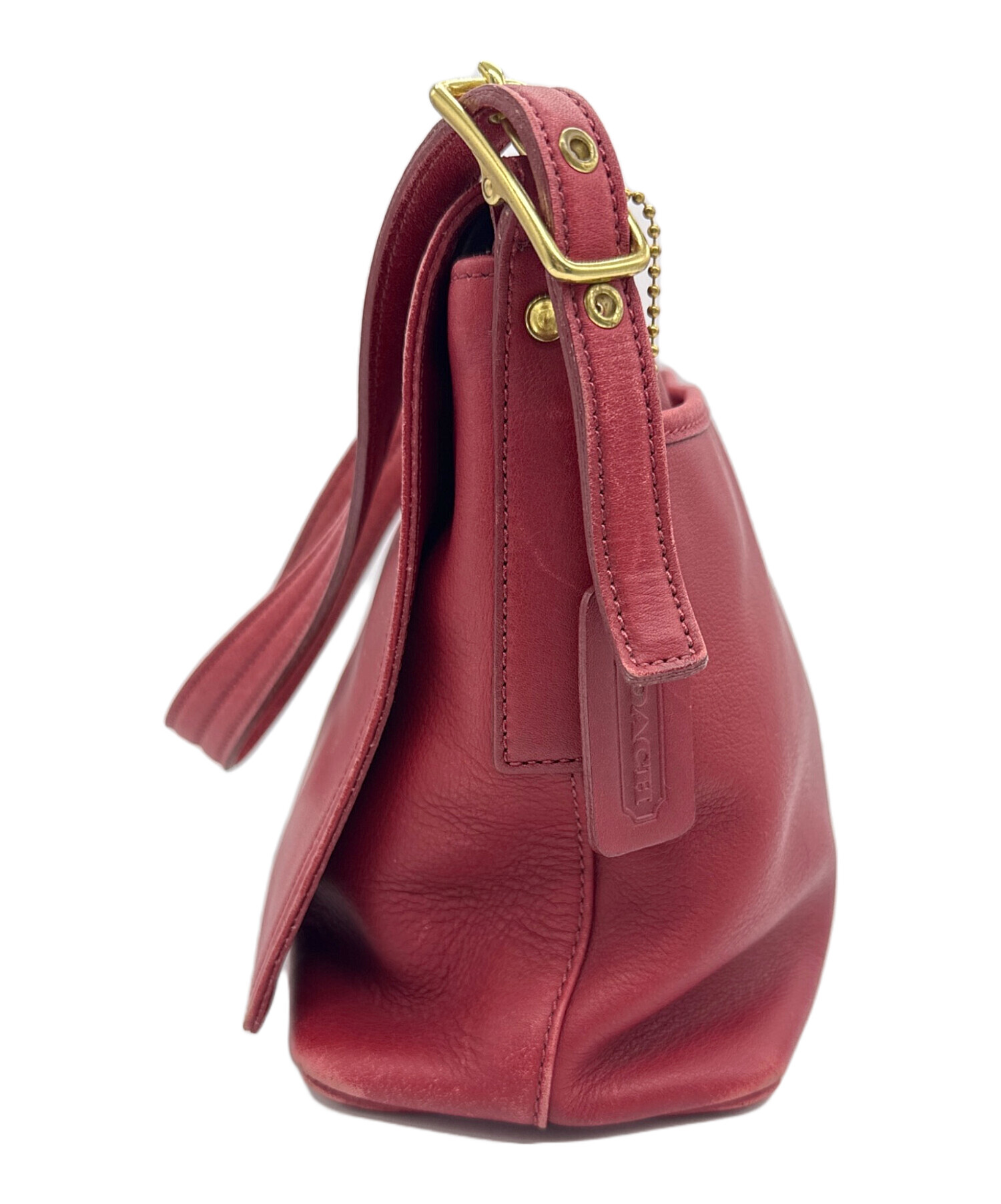 【未使用】COACH ショルダーバッグ 中古・古着通販】COACH (コーチ) ショルダーバッグ ブラック｜ブランド