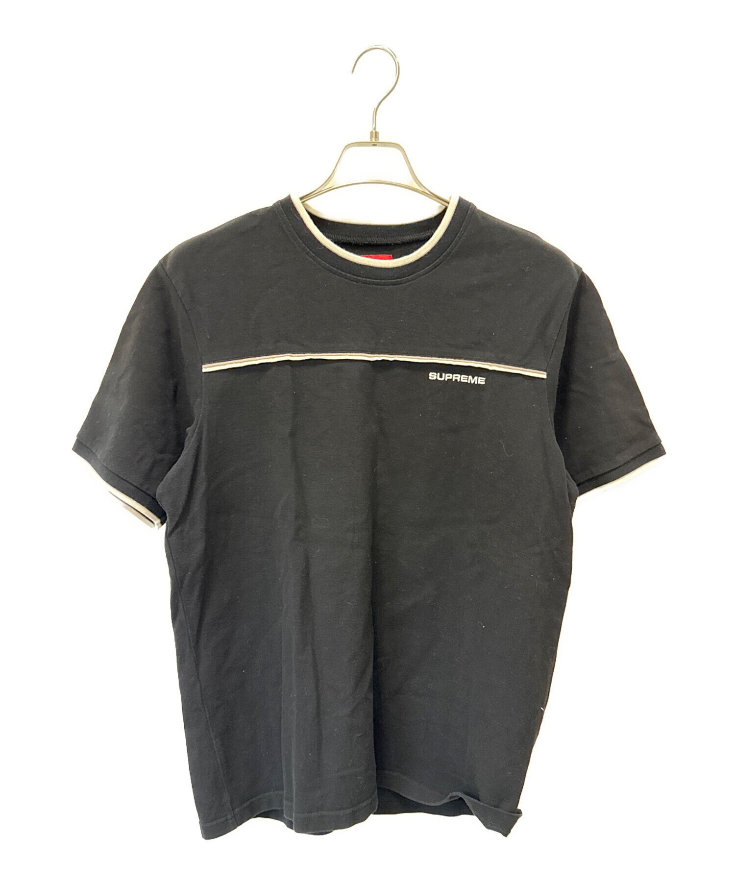 中古・古着通販】SUPREME (シュプリーム) 半袖カットソー ブラック 