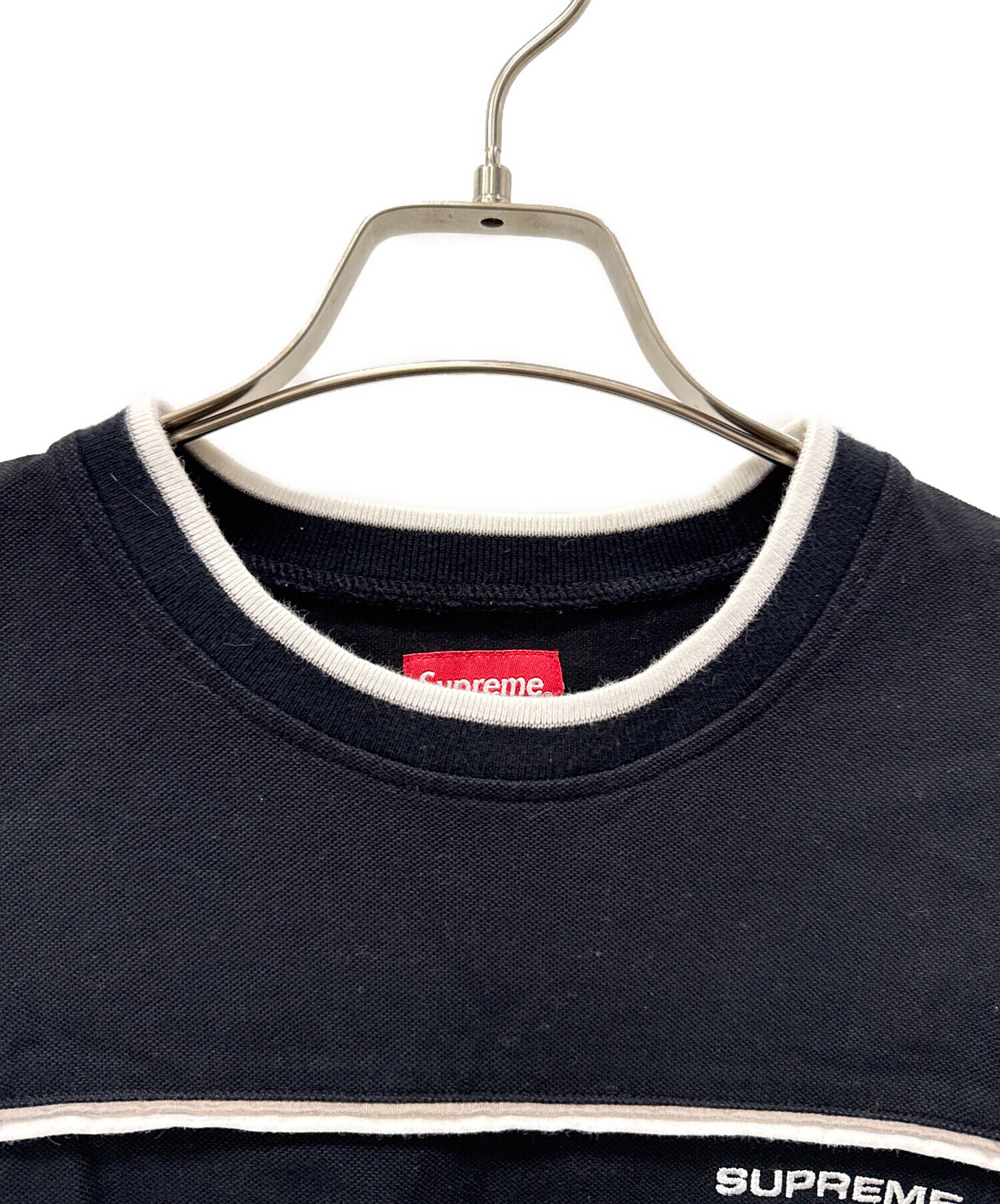 中古・古着通販】SUPREME (シュプリーム) 半袖カットソー ブラック 