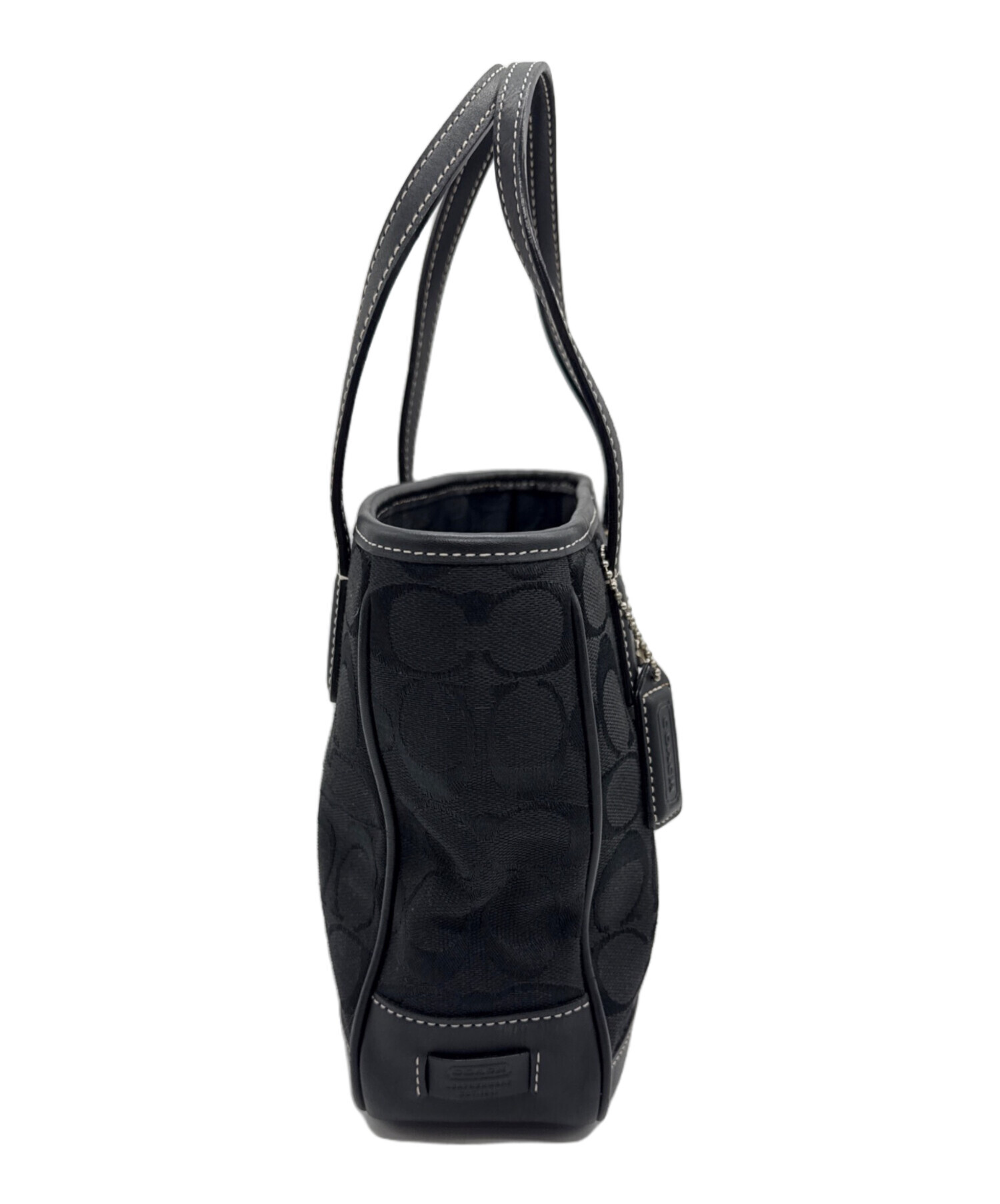 中古・古着通販】COACH (コーチ) ハンドバッグ ブラック｜ブランド