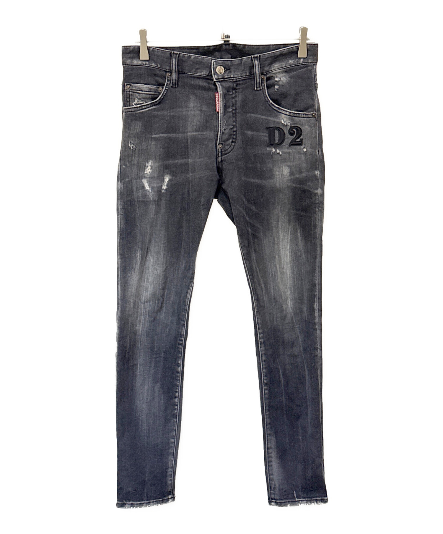 中古・古着通販】DSQUARED2 (ディースクエアード) デニムパンツ グレー