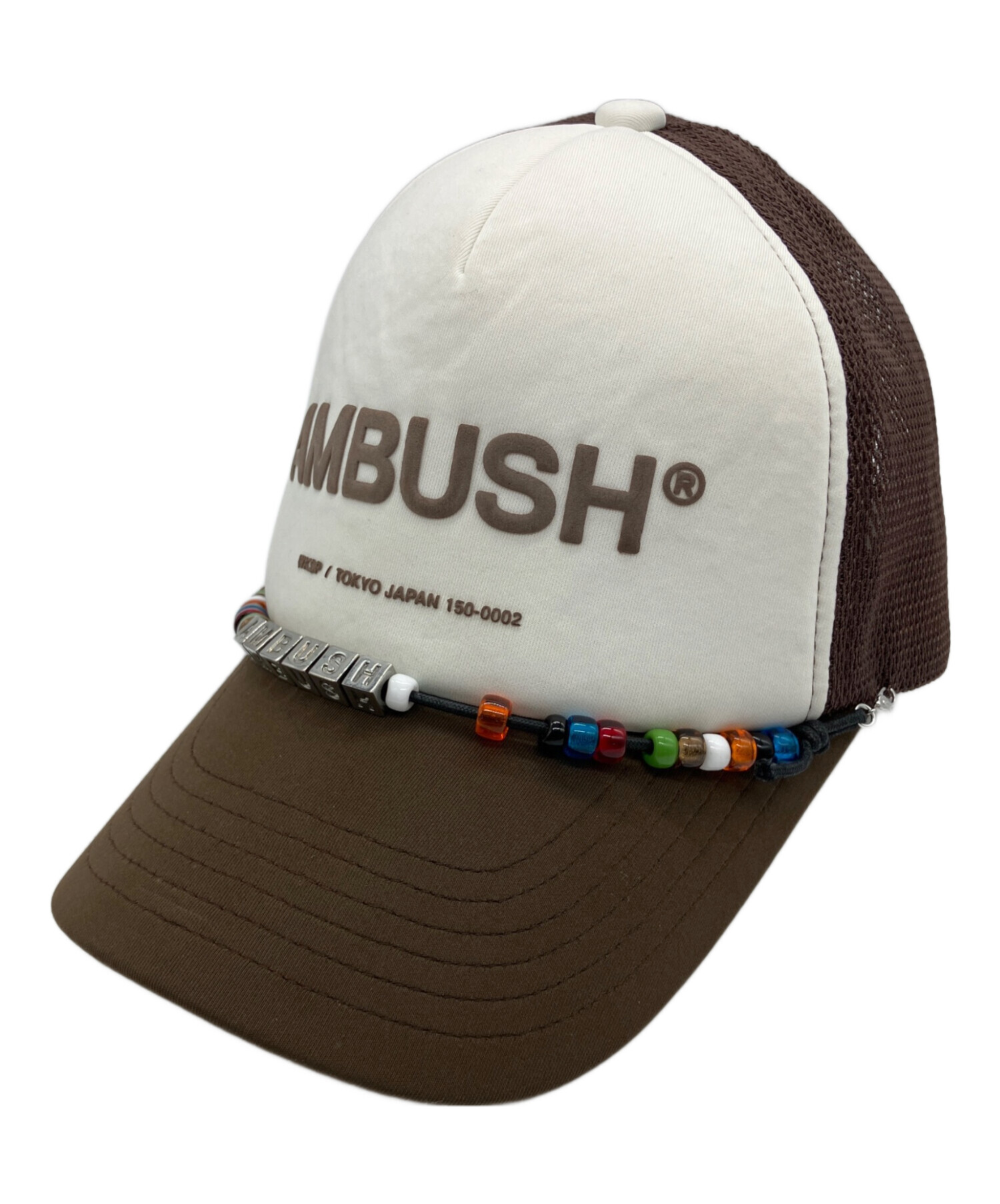 ambush メッシュキャップ 中古・古着通販】AMBUSH (アンブッシュ) メッシュキャップ ブラウン