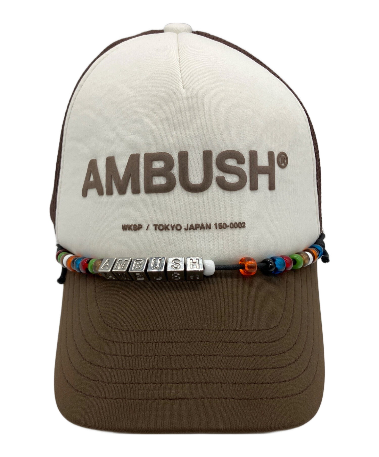 E*o様 AMBUSH キャップ 中古・古着通販】AMBUSH (アンブッシュ) メッシュキャップ ブラウン