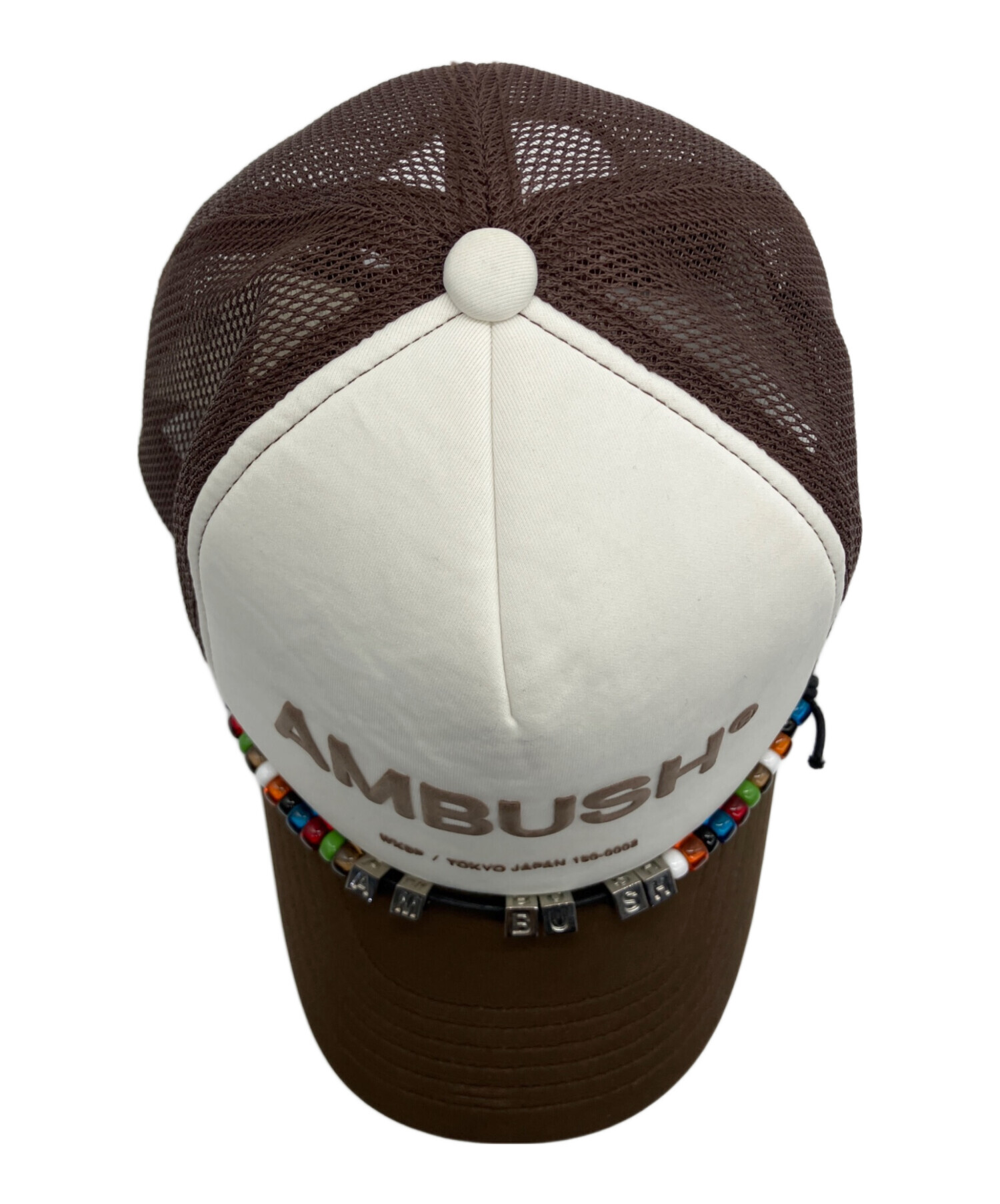 中古・古着通販】AMBUSH (アンブッシュ) メッシュキャップ ブラウン