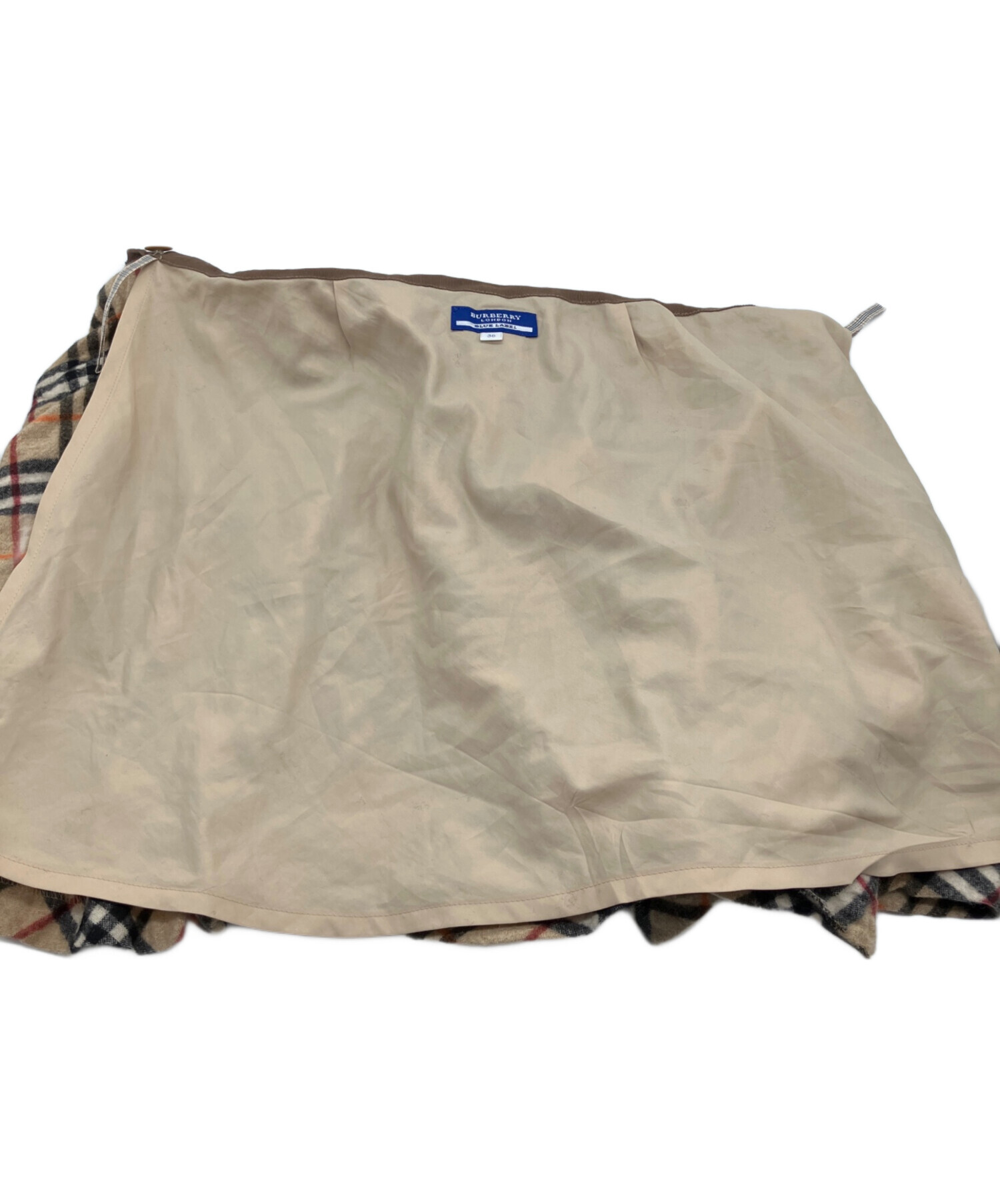 BURBERRY BLUE LABEL 巻きスカート 中古・古着通販】BURBERRY BLUE LABEL (バーバリー ブルー レーベル