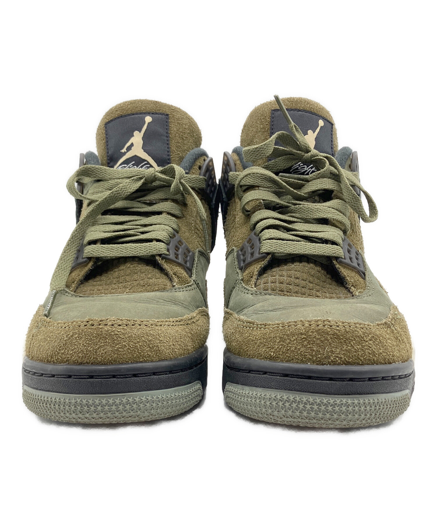 中古・古着通販】NIKE (ナイキ) AIR JORDAN 4 RETRO SE CRAFT オリーブ 