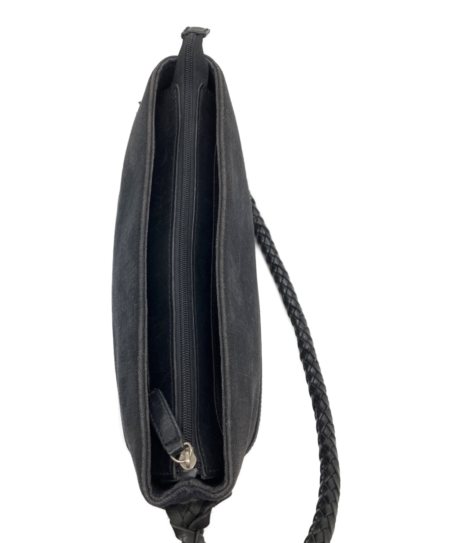 正規店購入　LAUREN RALPH LAUREN ショルダーバッグ　ブラック 中古・古着通販】LAUREN RALPH LAUREN (ローレン ラルフ ローレン