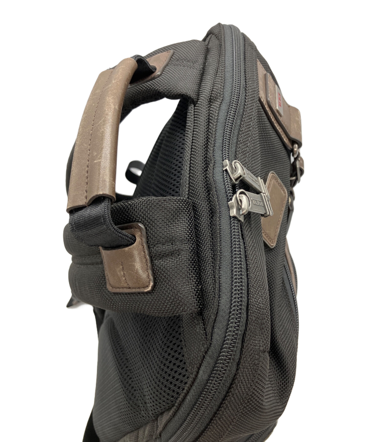 中古・古着通販】TUMI (トゥミ) リュック ブラック×ブラウン｜ブランド