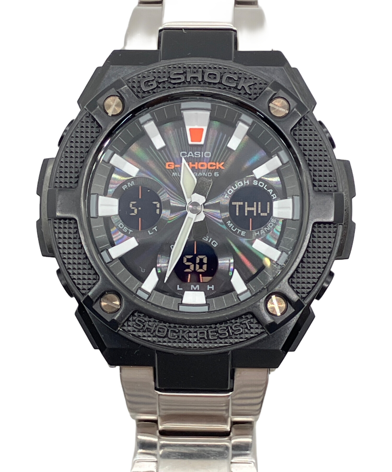 CASIO クォーツ 腕時計 ブラック 中古・古着通販】CASIO (カシオ) 腕時計 ブラック｜ブランド・古着通販