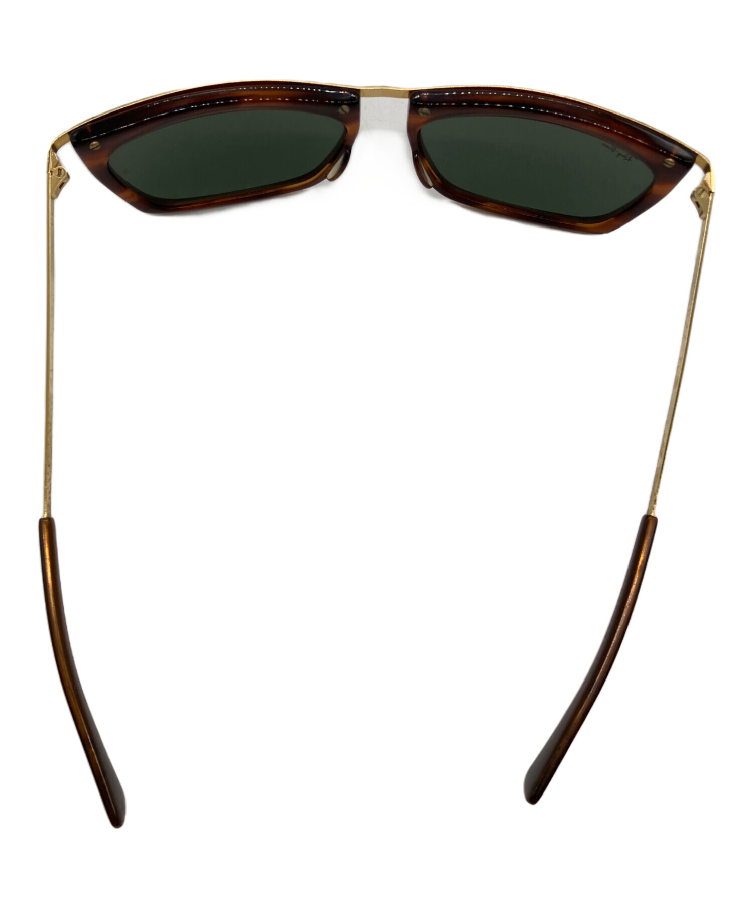 Ray-Ban レイバン サングラス  茶 【古着】【中古】【送料無料】 中古・古着通販】RAY-BAN (レイバン) サングラス ブラウン×ゴールド