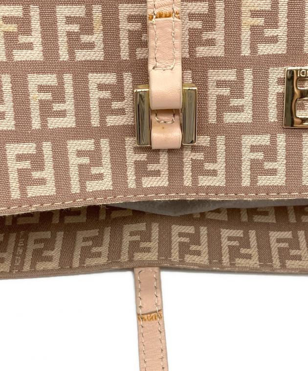 中古・古着通販】FENDI (フェンディ) トートバッグ ピンクベージュ