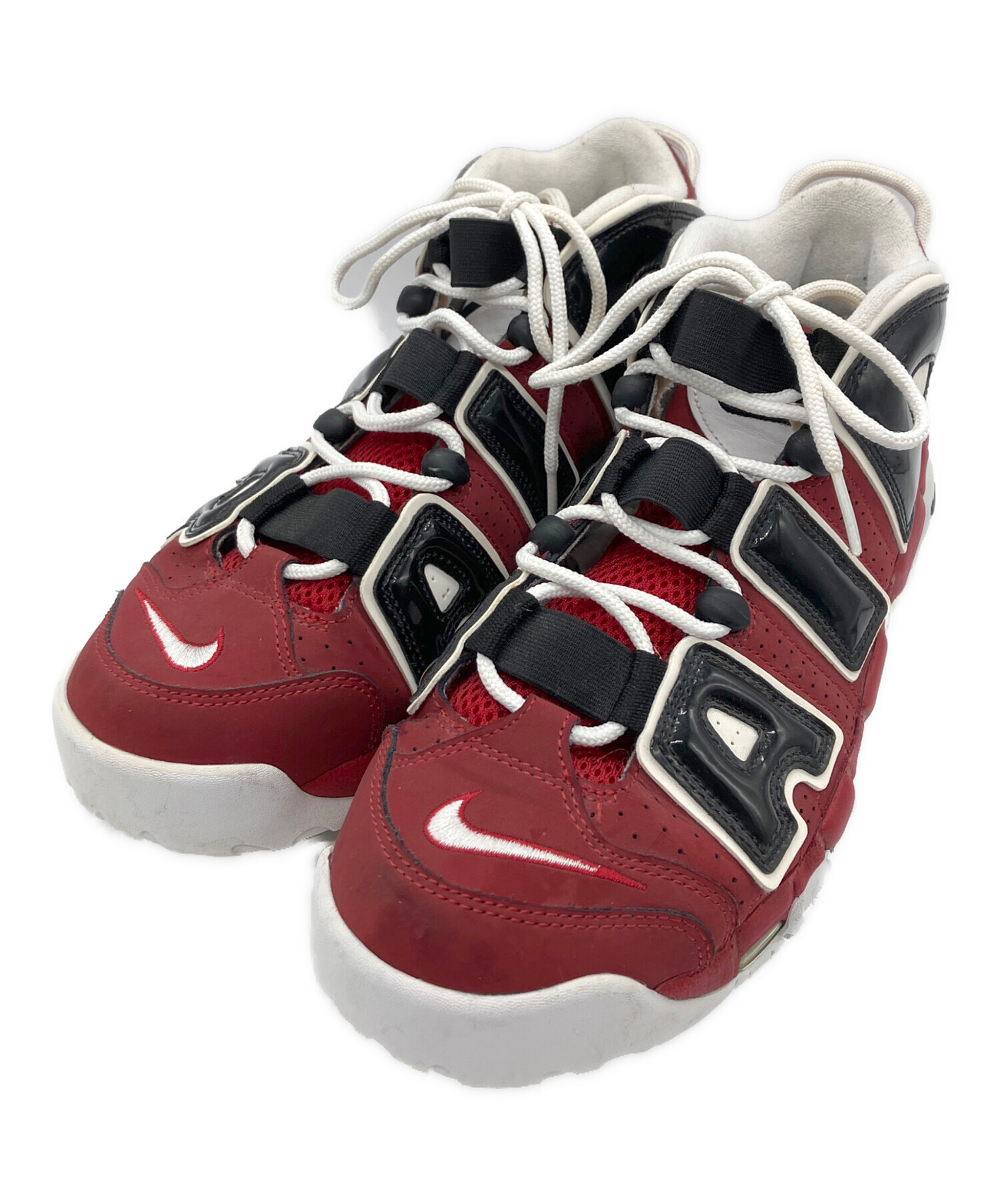 中古・古着通販】NIKE (ナイキ) AIR MORE UPTEMPO 96 レッド×ブラック 