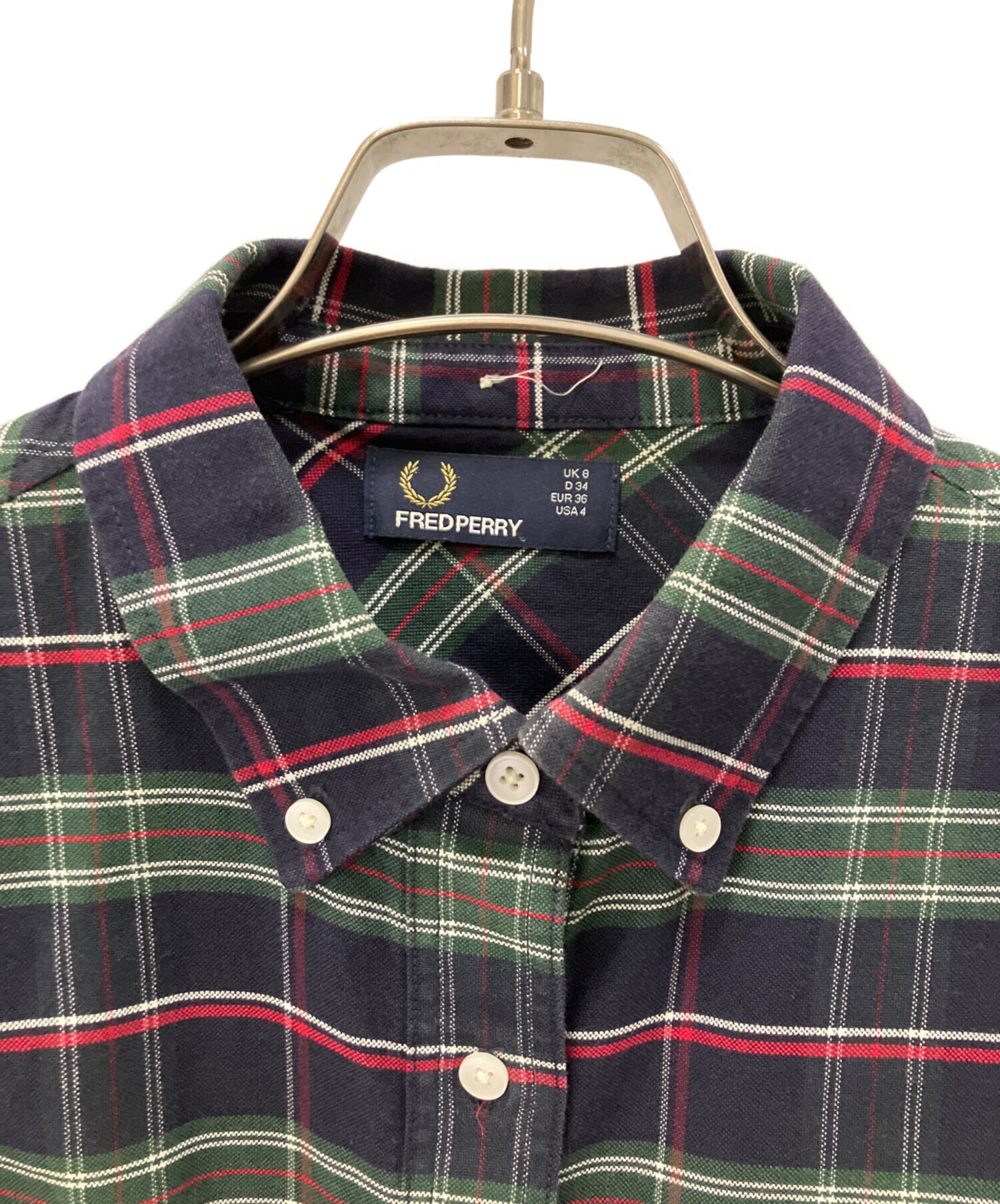 中古・古着通販】FRED PERRY (フレッドペリー) シャツワンピース