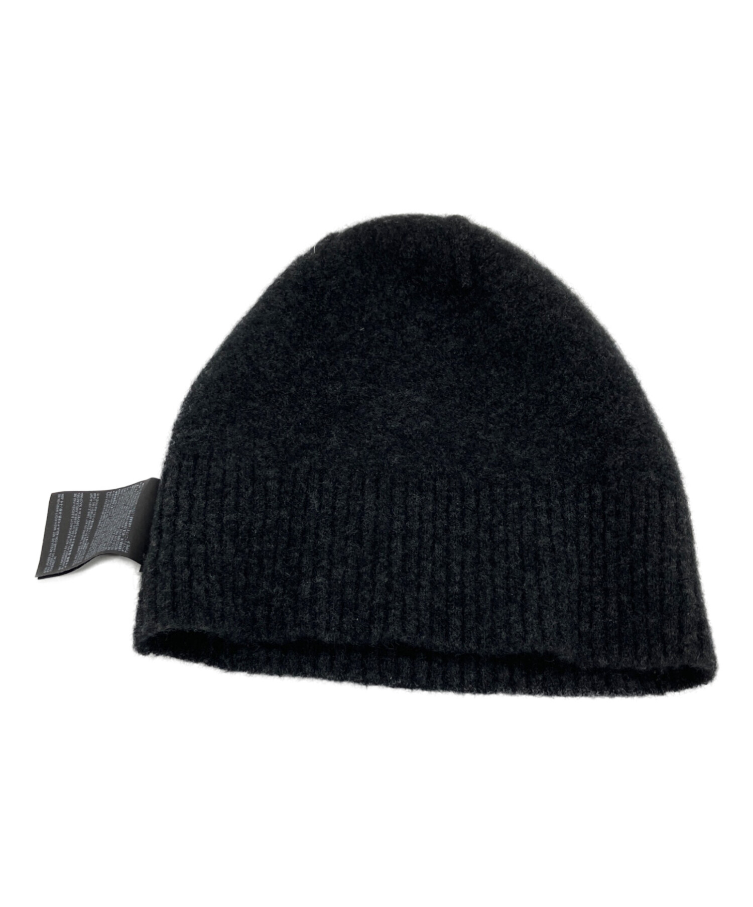 BALENCIAGA 黒 ニット帽 中古・古着通販】BALENCIAGA (バレンシアガ) ニット帽 ブラック