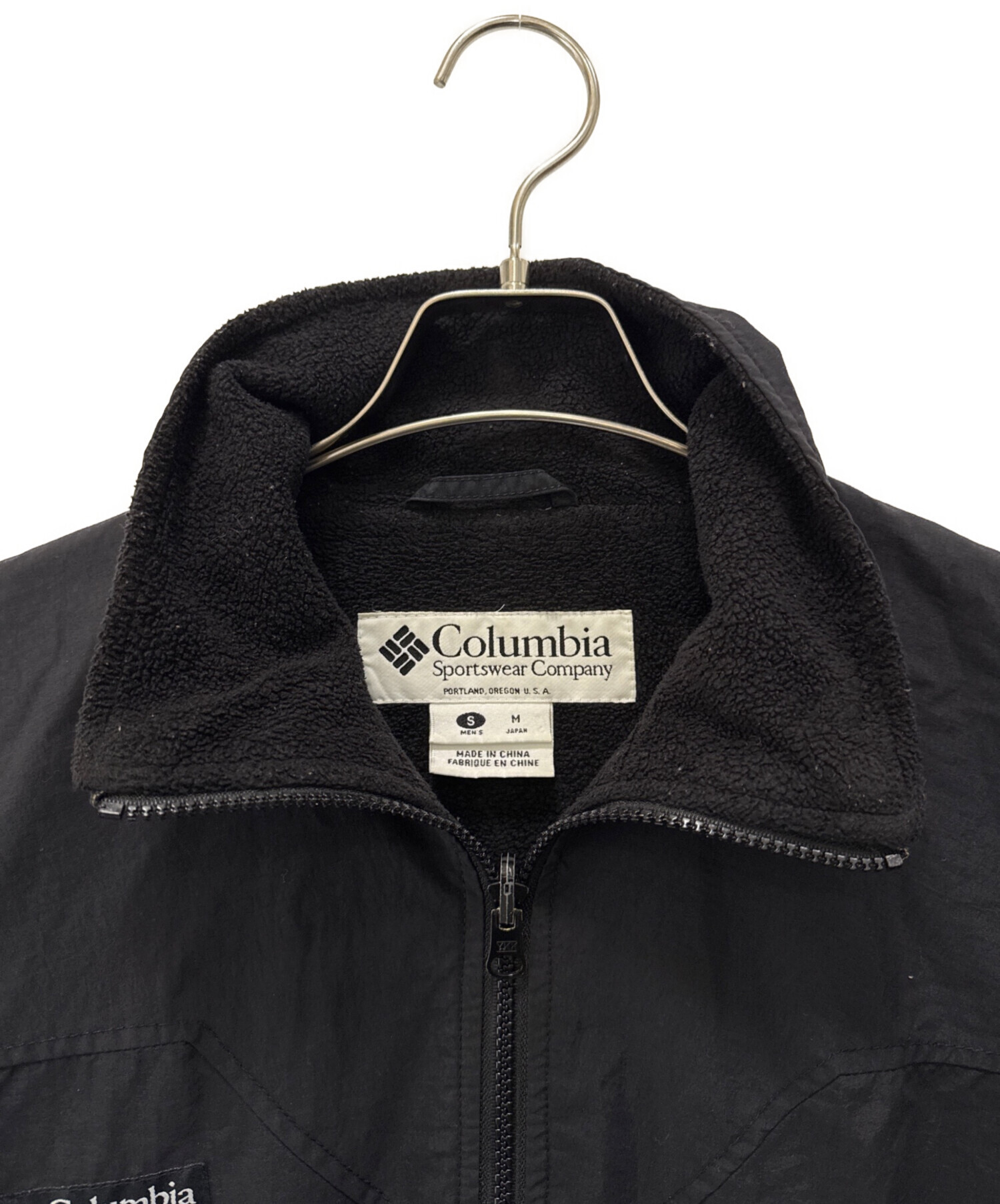 中古・古着通販】Columbia (コロンビア) ナイロンジャケット ブラック