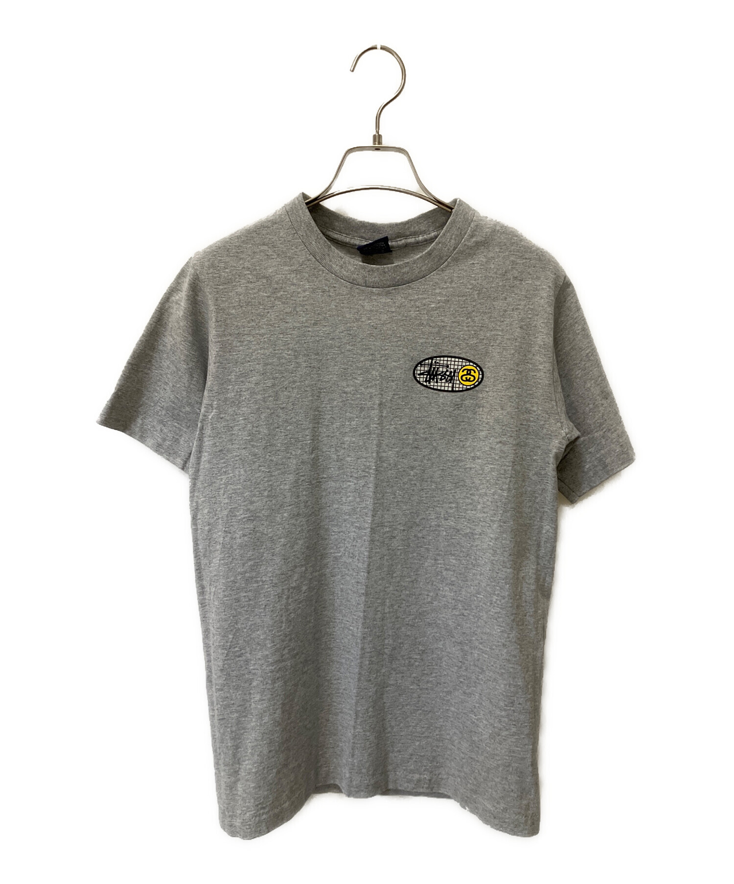 中古・古着通販】stussy (ステューシー) 半袖カットソー ライトグレー