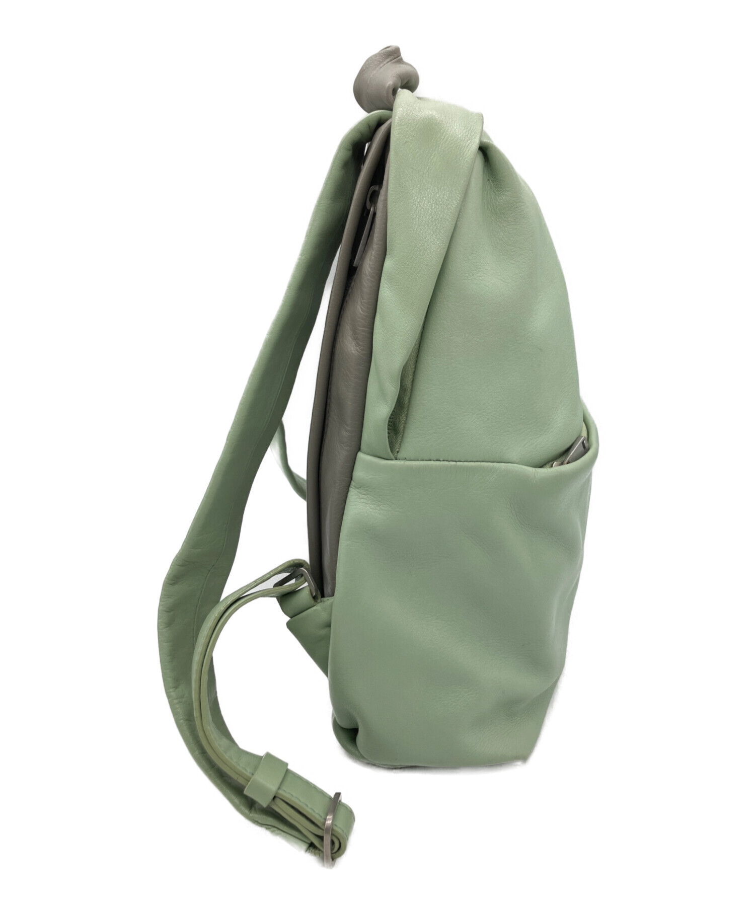 中古・古着通販】CAMPER (カンペール) リュック 黄緑｜ブランド・古着